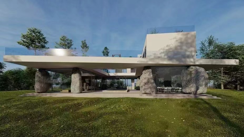 旧房改造，室外建筑效果表现-5