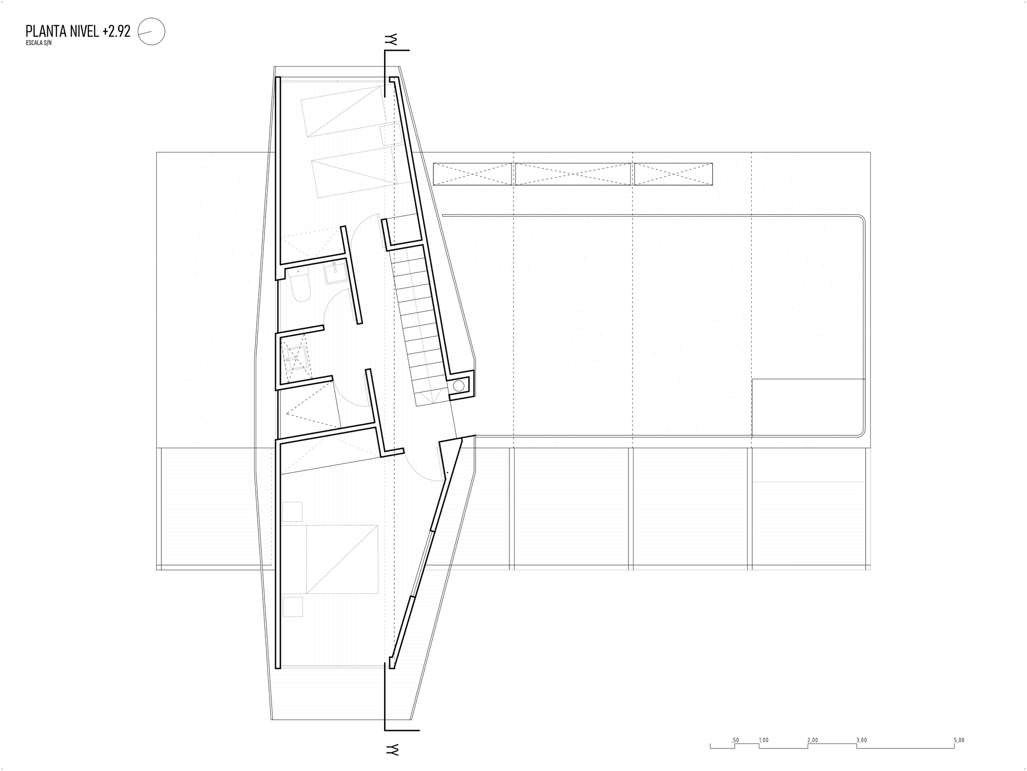 阿根廷 Quilimarí 山丘上的集装箱别墅 Casa P406丨Orfali & Ehrenfeld-4