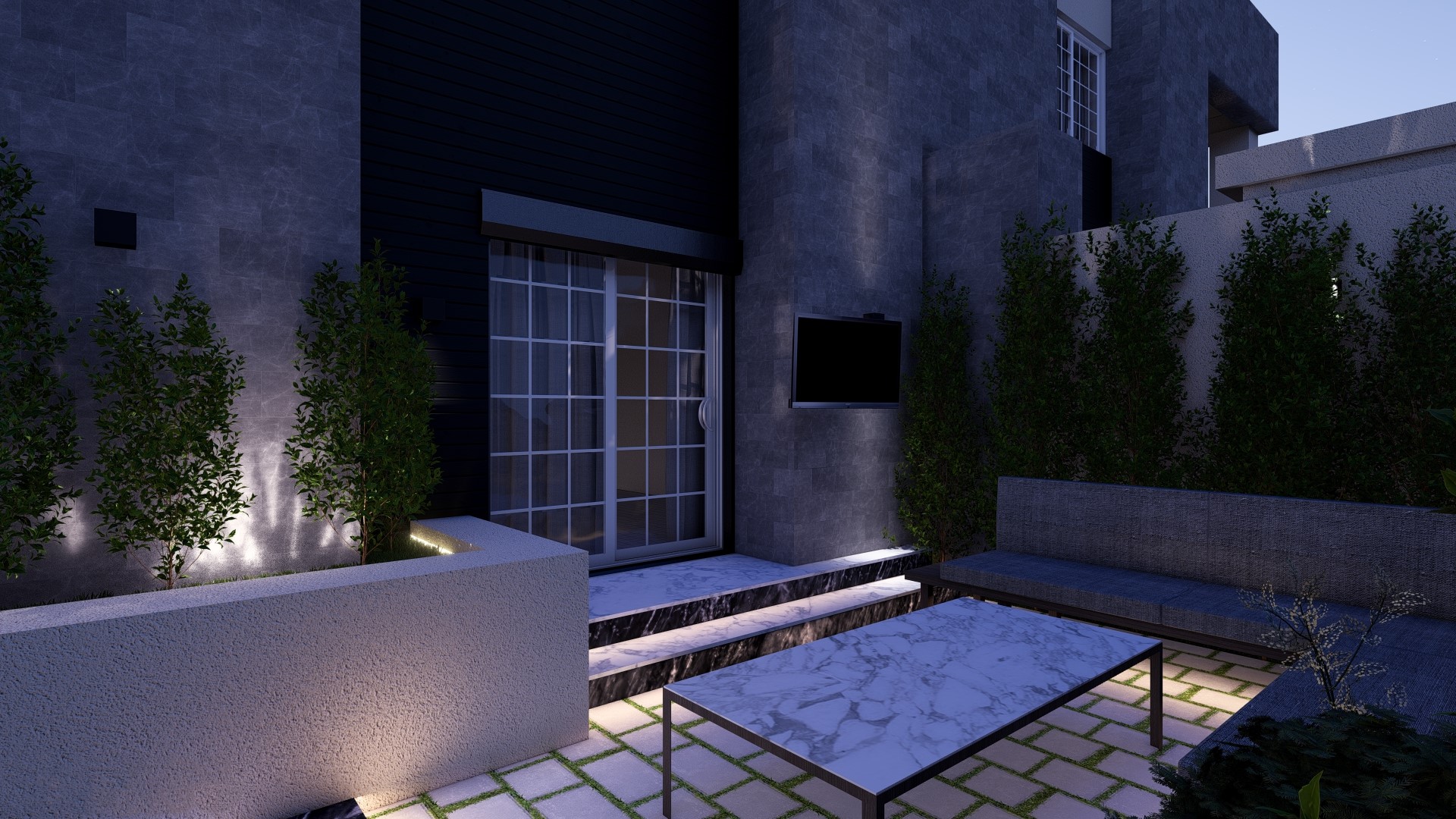 Private Villa in Karma Compound/Sheikh Zayed - Exterior-13