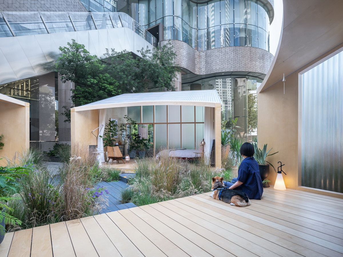 间园 · 闹市中的空间装置丨中国上海丨间筑设计-33