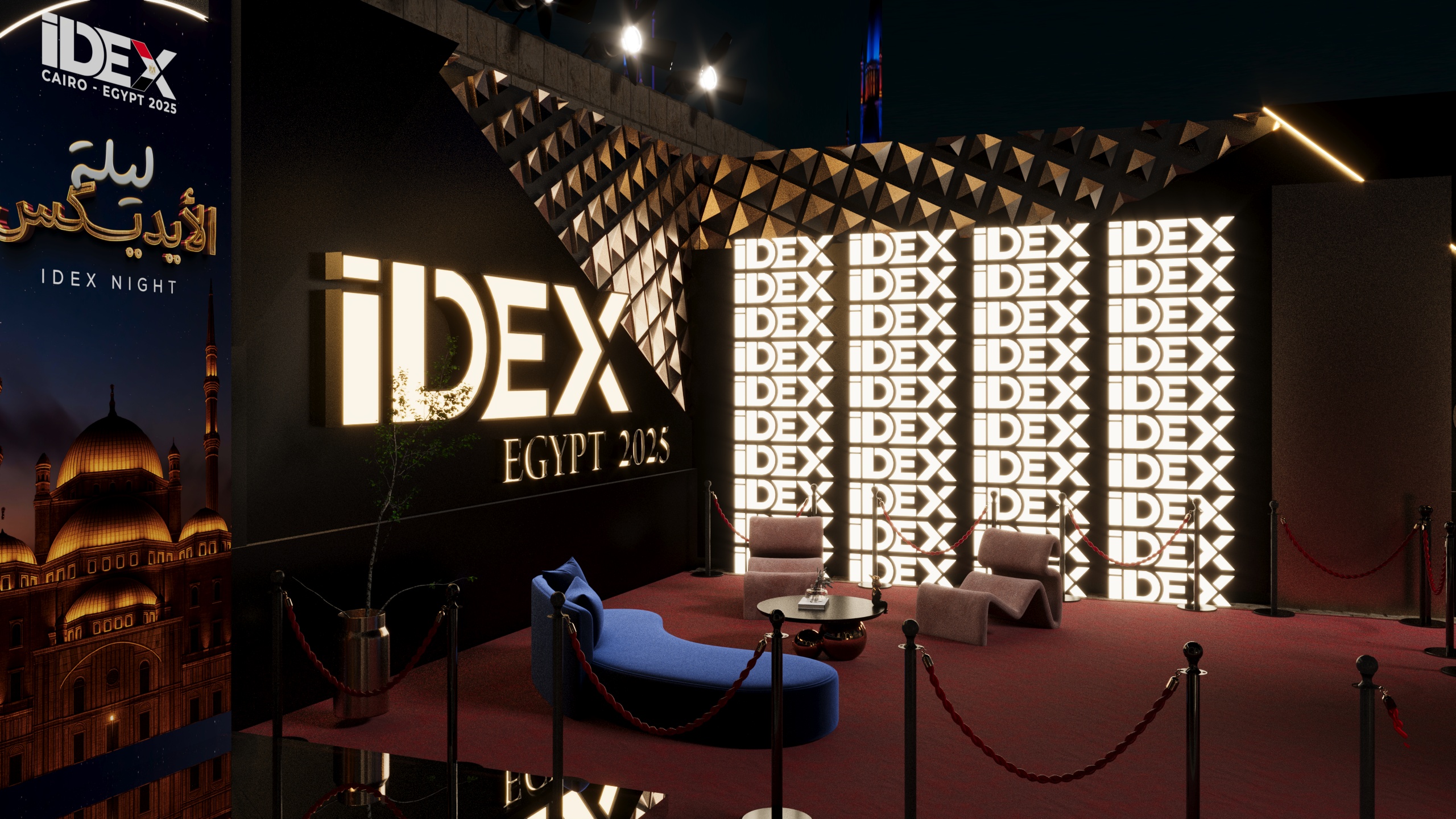 艾迪克斯开幕式布局设计丨EgyptCairo-26