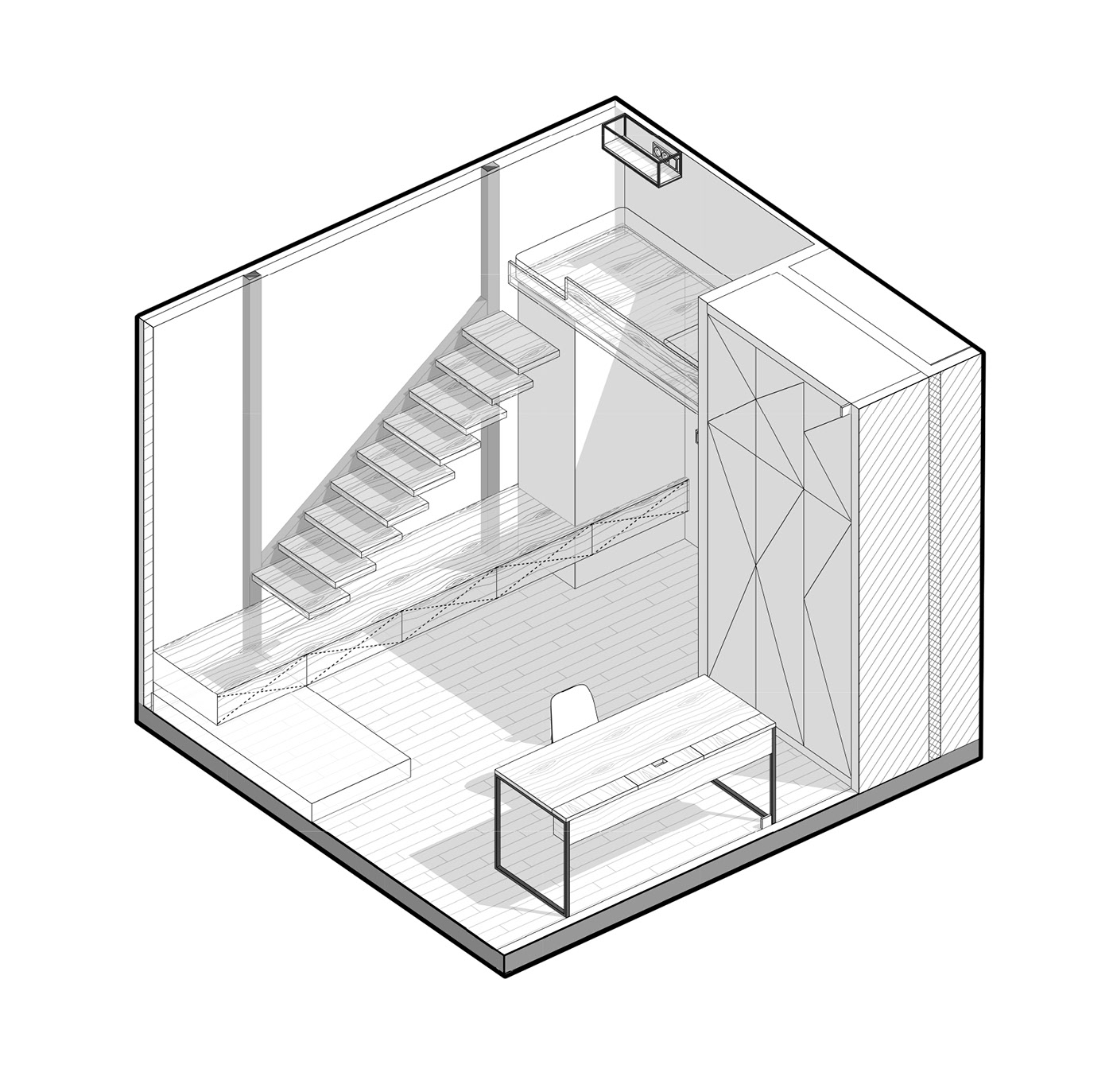 砖墙+原木，有序沉稳的生活基调-15