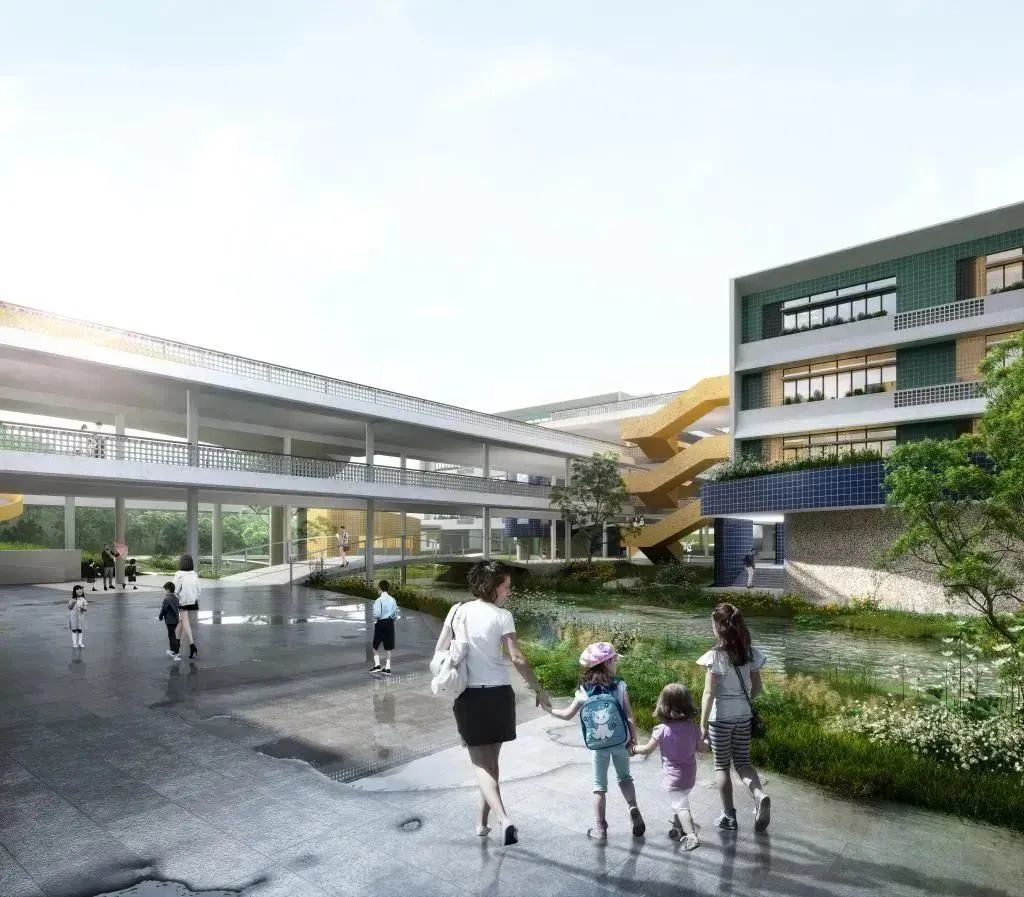 深圳龙岗山厦学校方案设计丨中国深圳丨刘宇扬建筑设计顾问（上海）有限公司-47