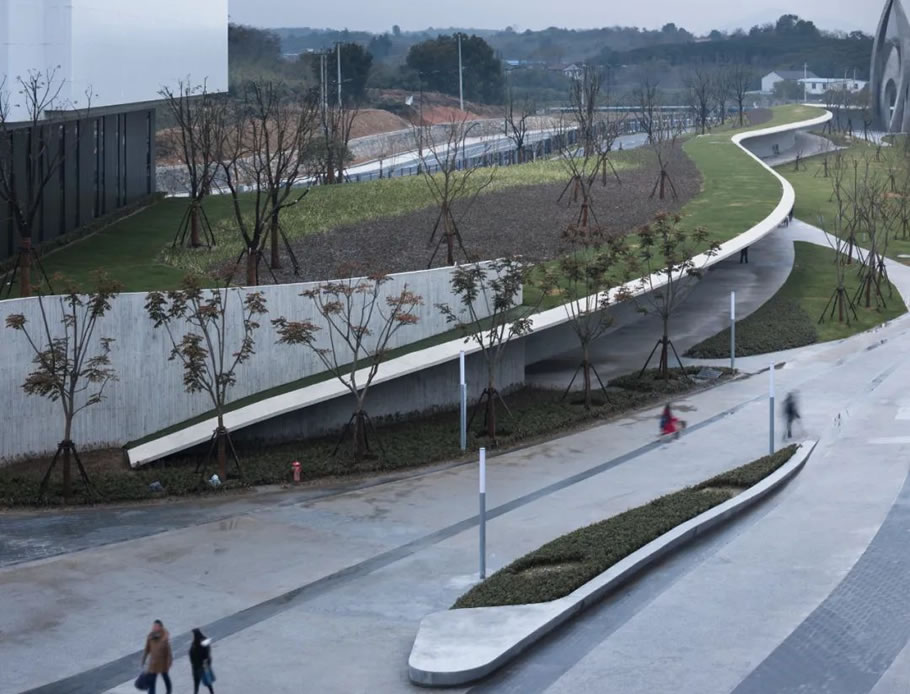 浙江音乐学院「溪上飞檐」丨中国杭州丨line+建筑事务所,gad-56