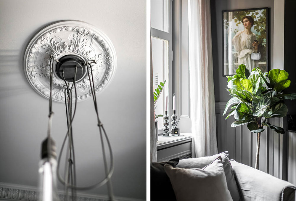 斯德哥尔摩时尚灰调小公寓,巧妙利用走道设计-20