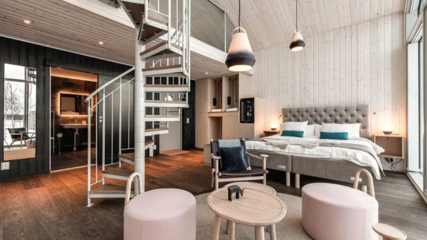 极光水疗瑞典酒店 Arctic Bath,自然与设计的诗意交融-39