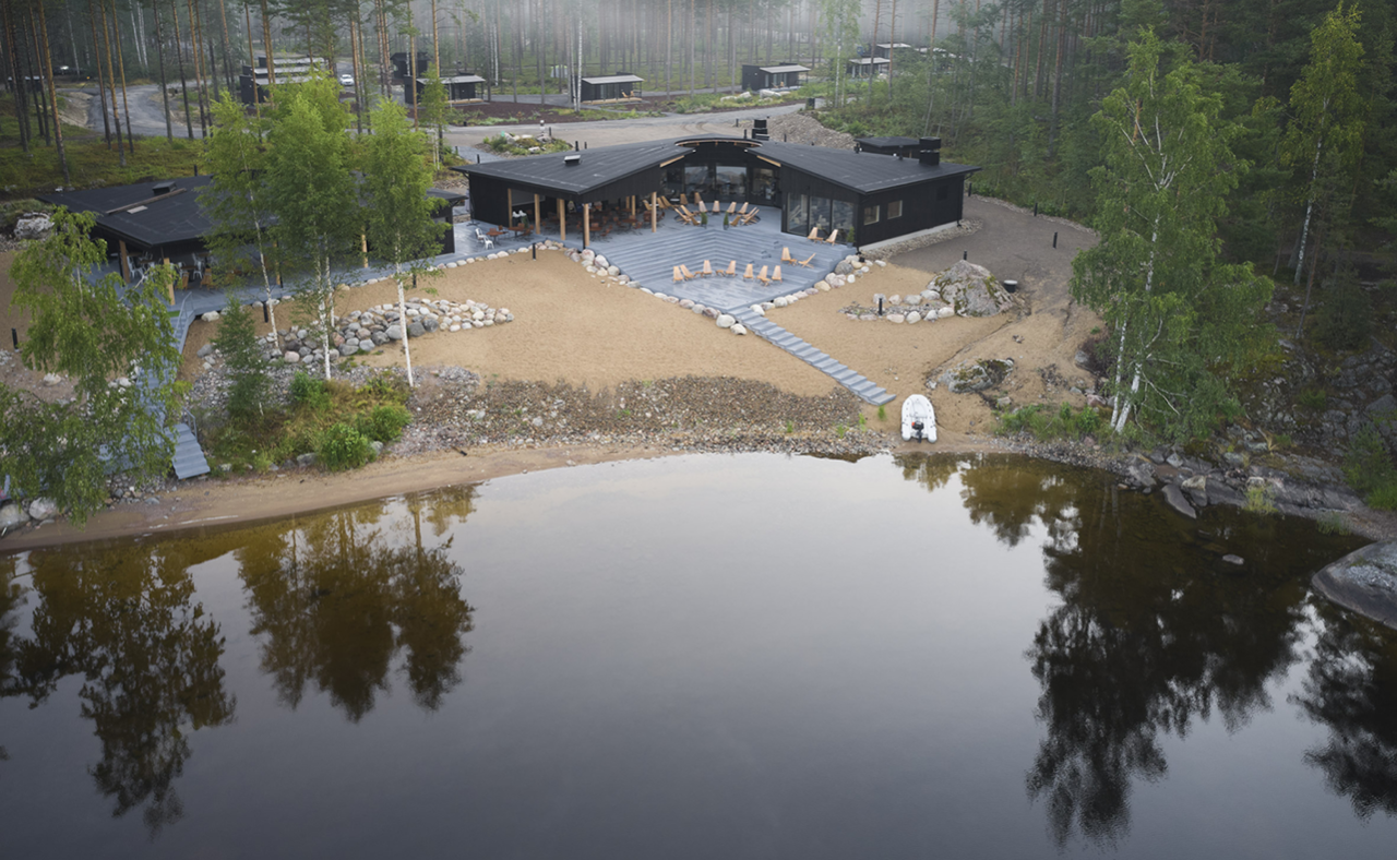 褶皱起伏的贝壳桑拿房丨日本丨隈研吾建筑事务所-25