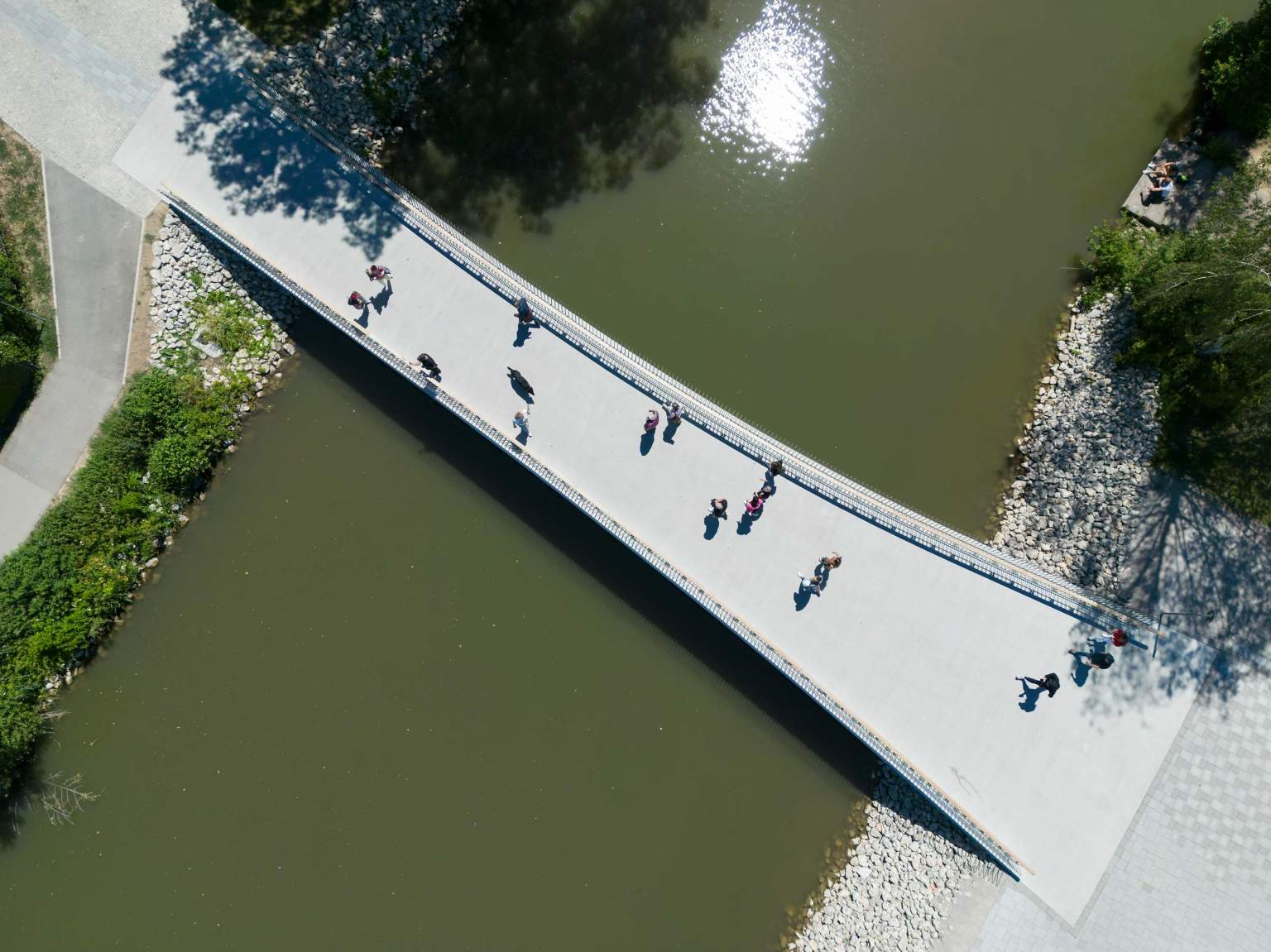 Herzogsteg Eichstätt · 新行人与自行车桥丨Team J2M(Christoph Mayr等)-5