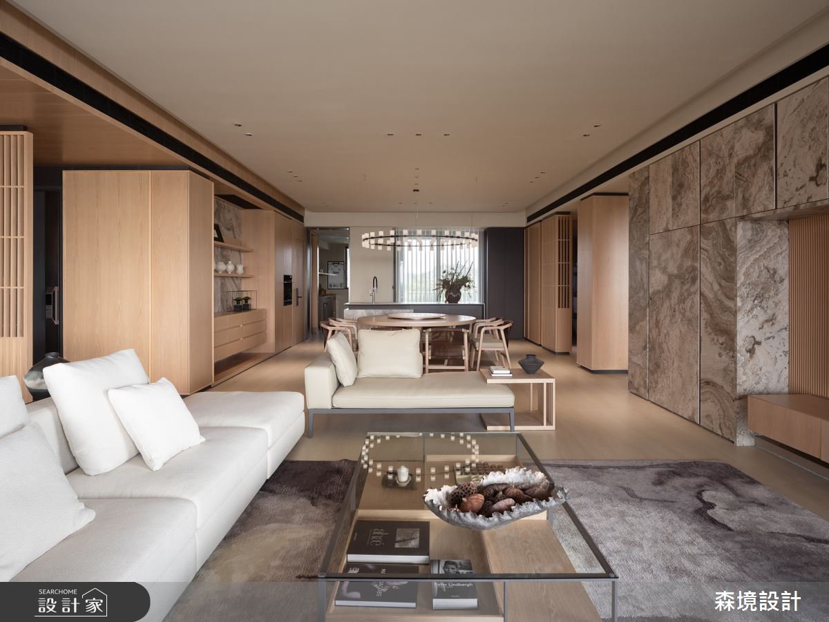 森境+王俊宏设计86坪新中式风案例-15