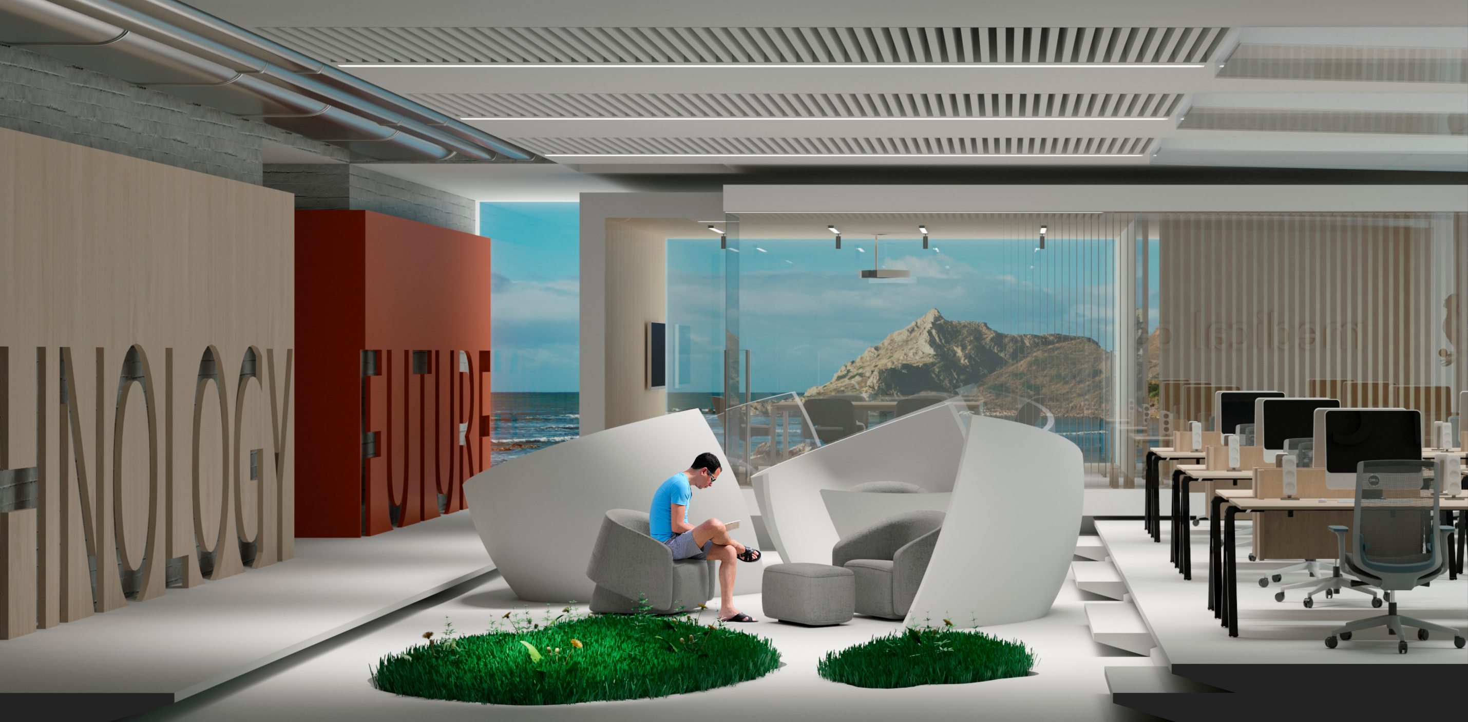 Portfolio. Interiors. Architecture of buildings.-36