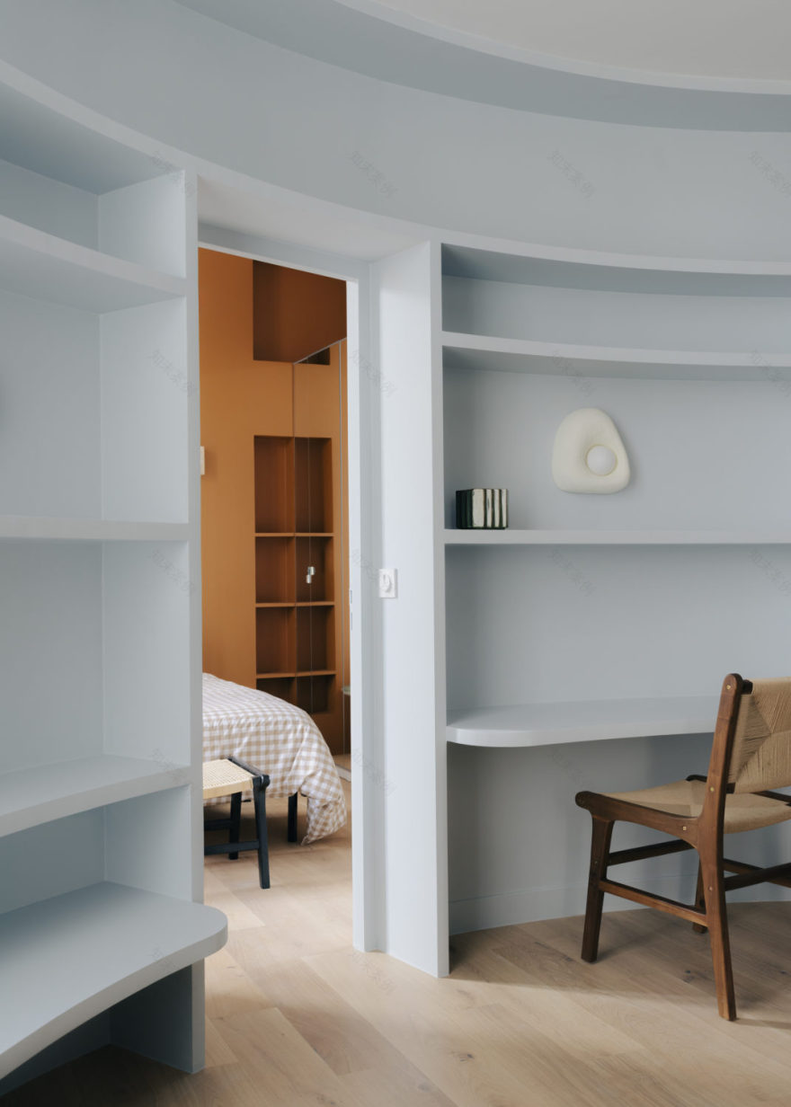 Cercles Du Marais 48 m²公寓设计丨法国巴黎丨Bän Architecture-16