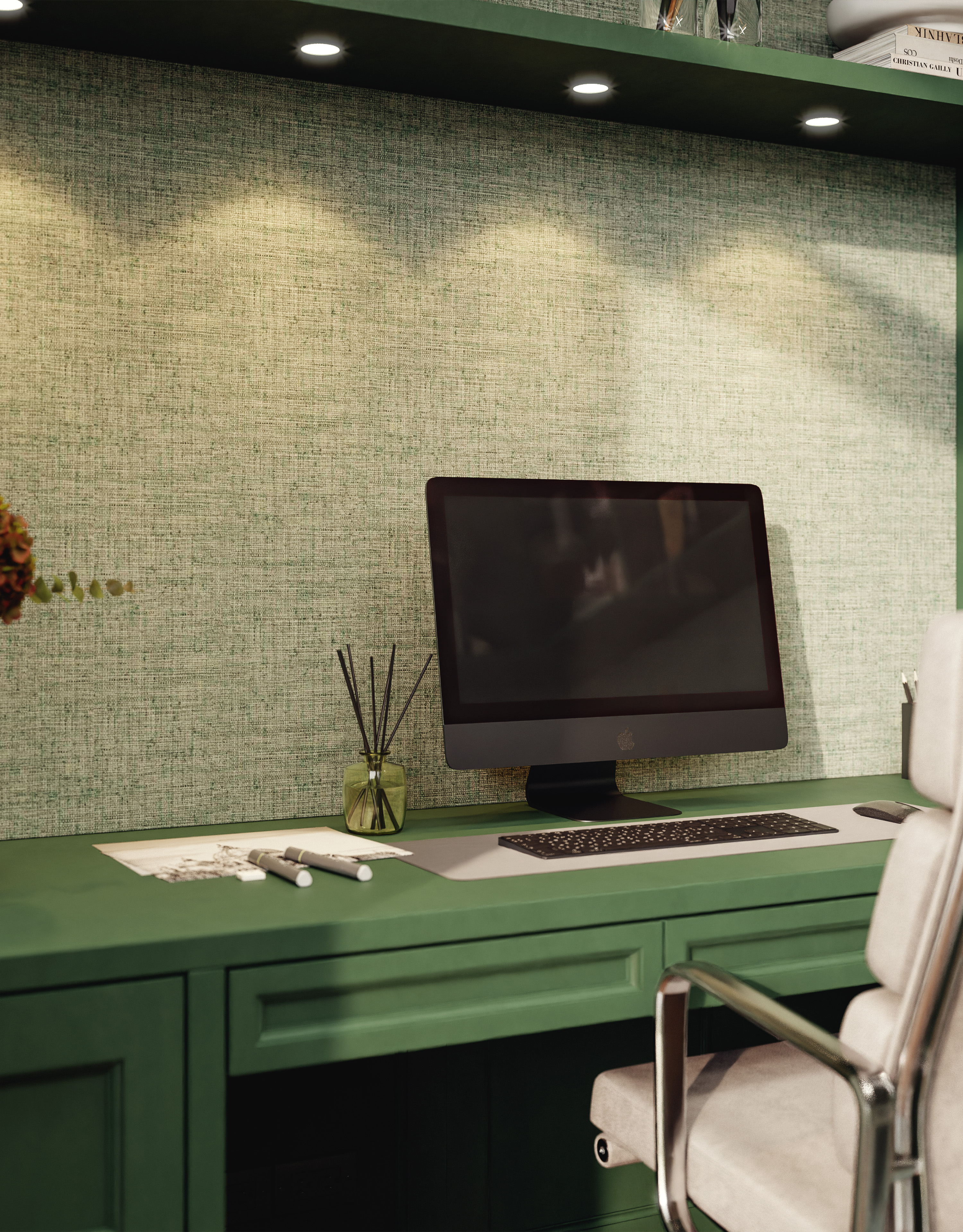 住宅室内装饰（注：这里interior常见理解为室内装饰、内部装修等意思，结合Residential House，这样翻译比较符合语境） 丨Canada丨Base A Studio-21