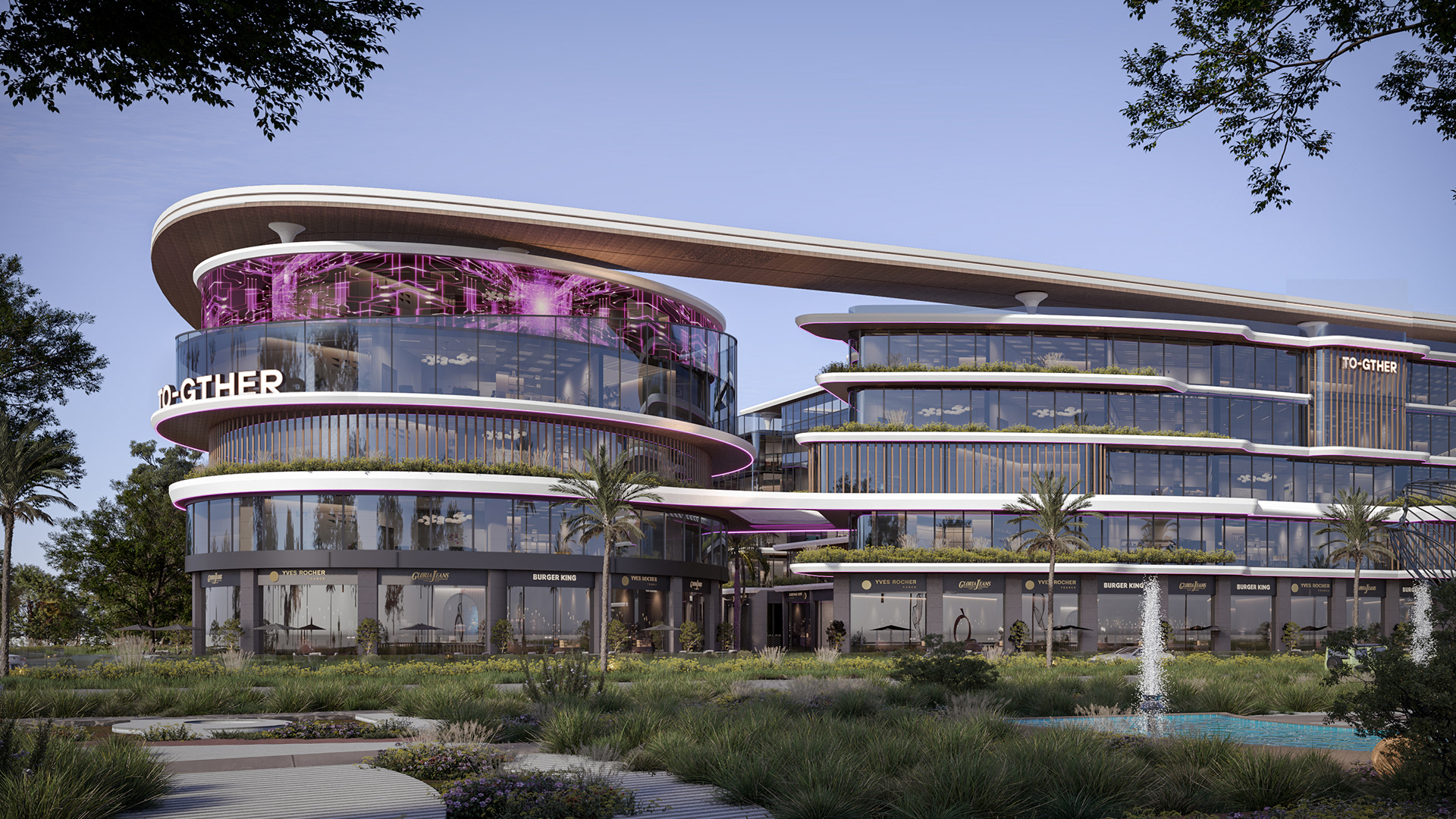 商业综合体丨EgyptCairo丨youssef agmi,hager ahmed等众多设计师-11