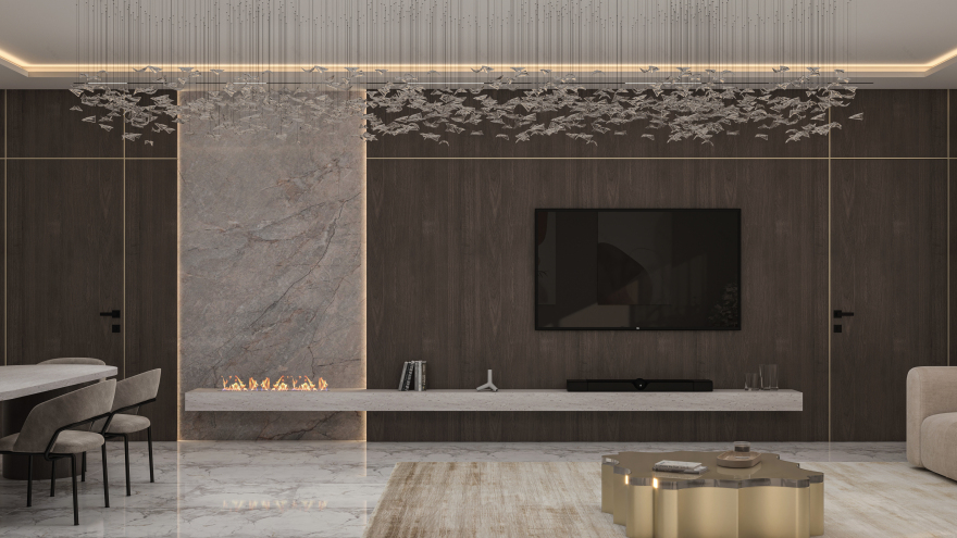 接待室与用餐空间设计-2