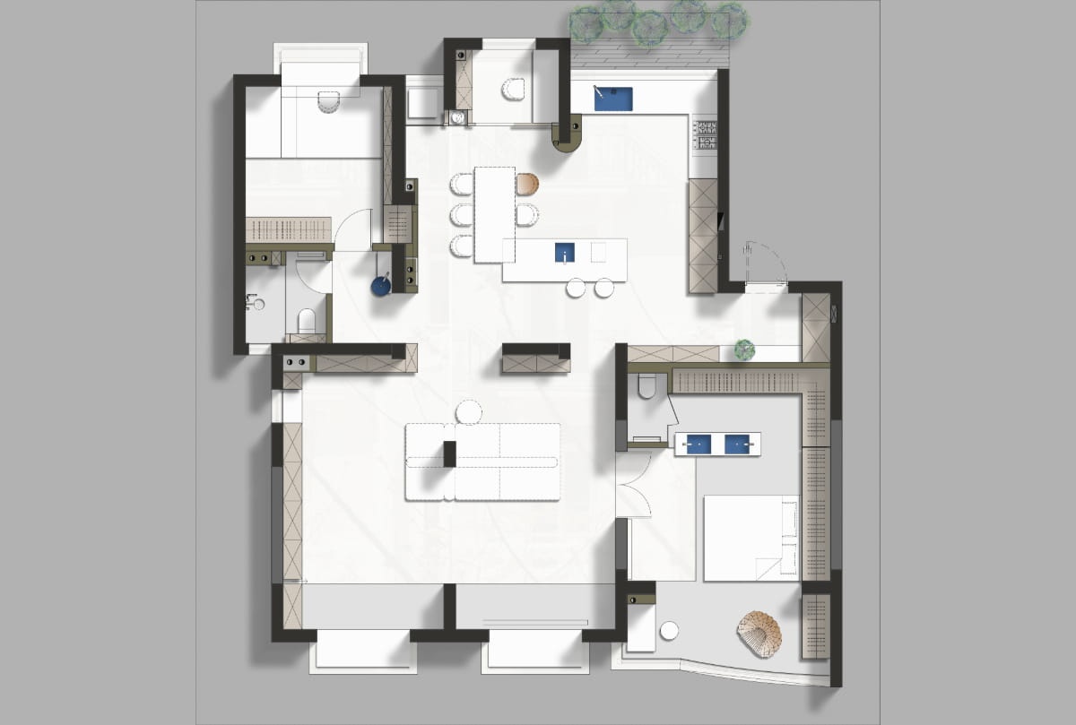 剥离繁杂,黑白描绘生活的纯粹与本真丨赫设计-69