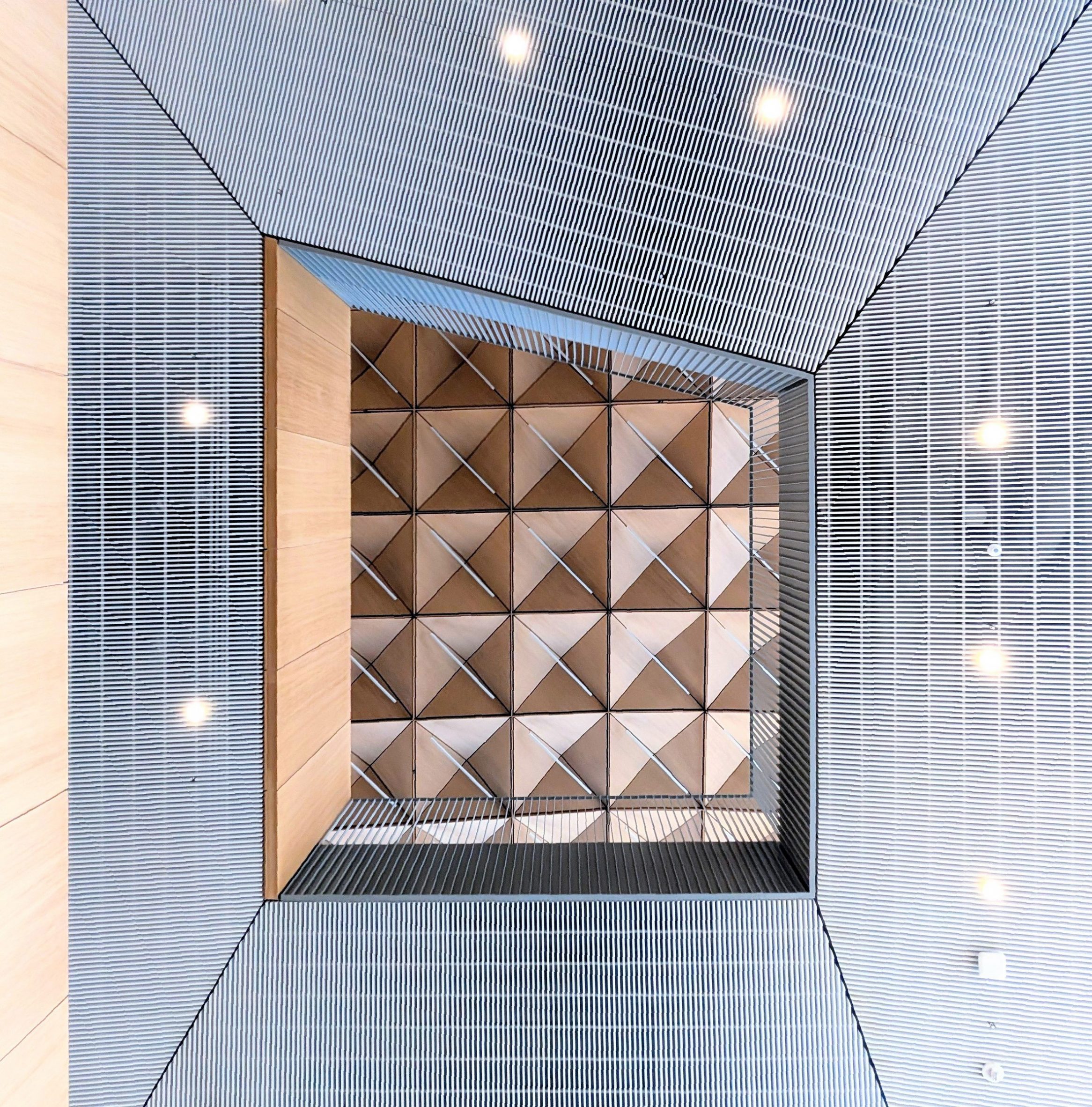 Payette creates engineering building with a "folded form" at Penn State University-29