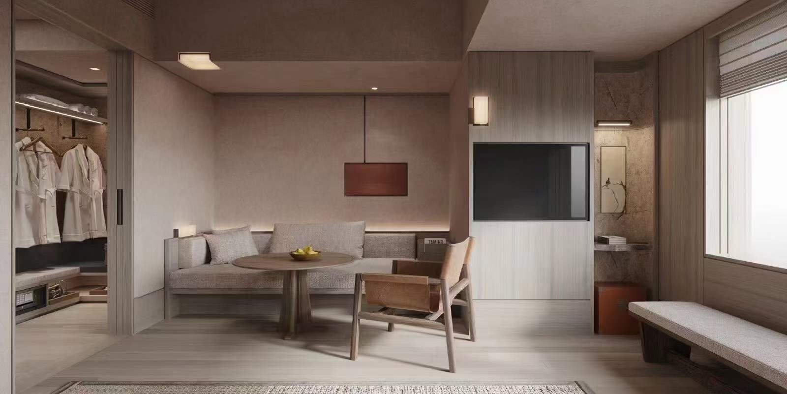 从温馨的灯光到舒适的床品，都让人感受到用心与关怀。-0