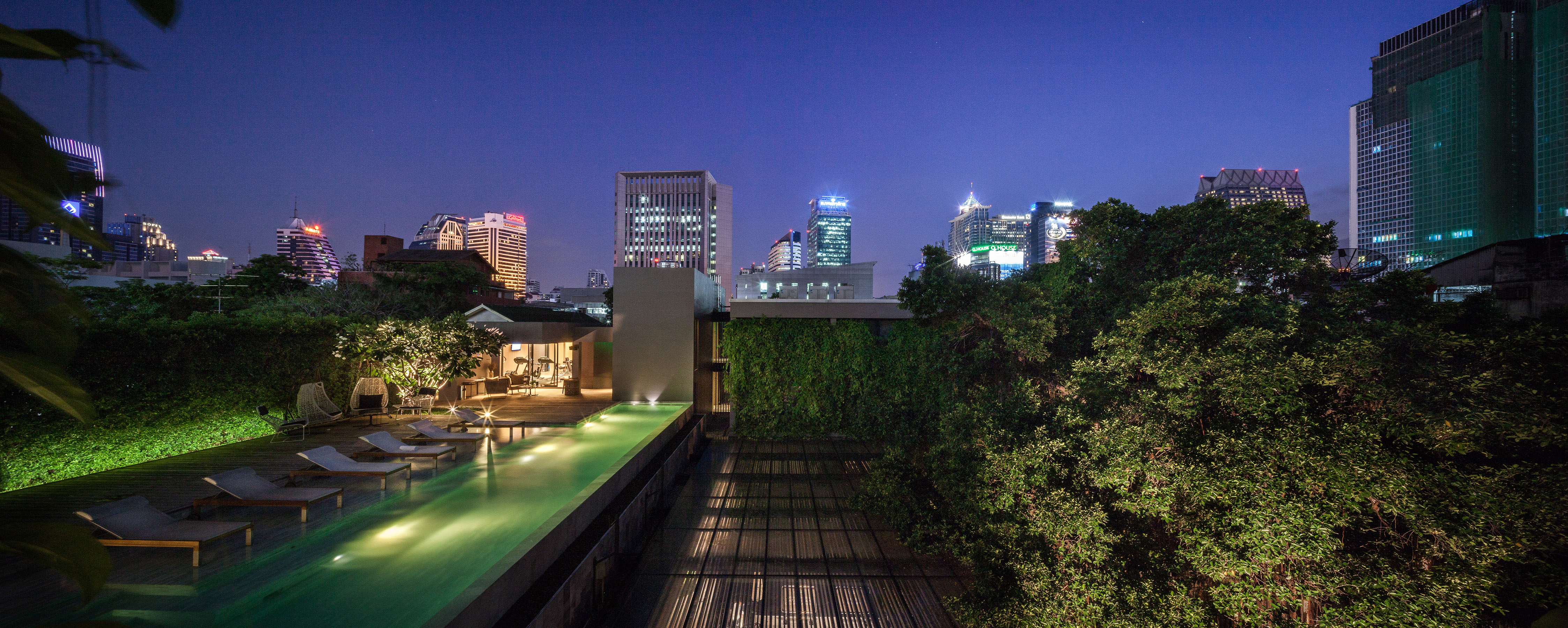 曼谷繁华区的绿色秘境 | 榕树下的 Ad Lib 酒店花园-27