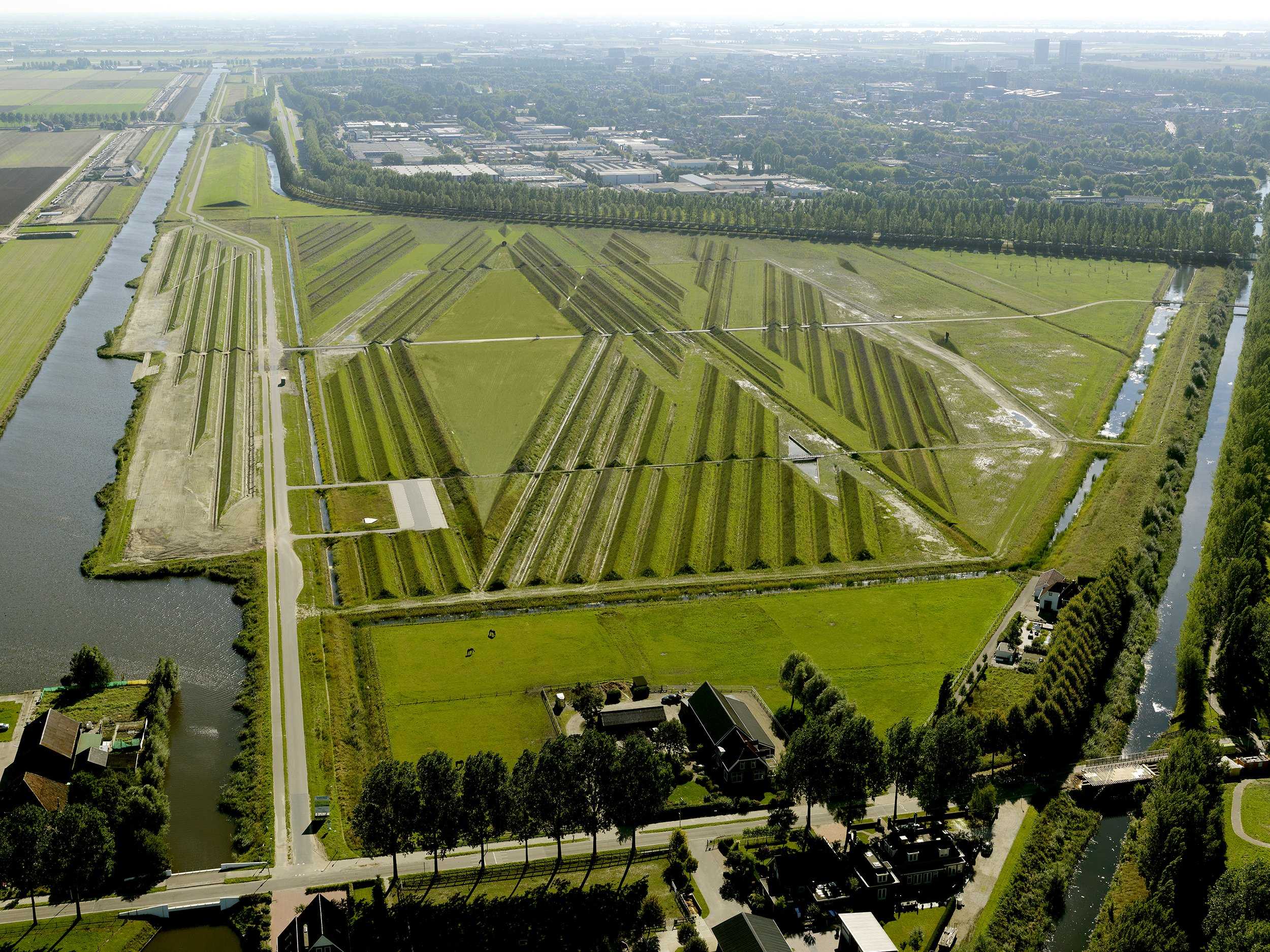 阿姆斯特丹机场公园 | 噪音降解的景观艺术-8