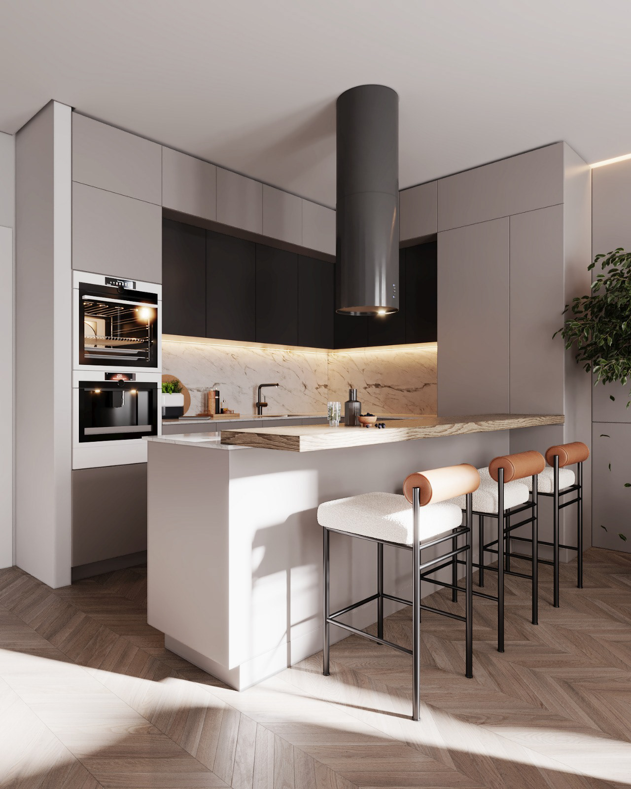 Soft Light & Minimalism | Interior CGI-12