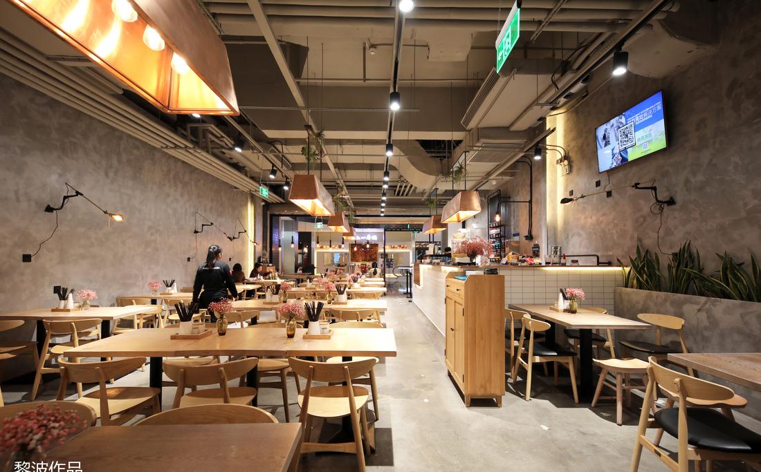 初夏花园 | 极简工业风餐厅设计-10