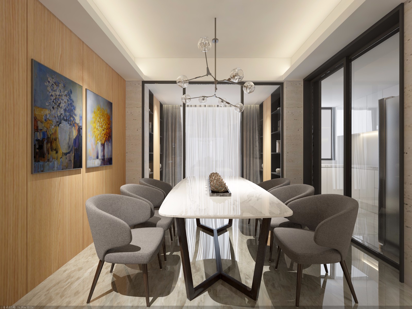 客厅 餐厅 吧台-6