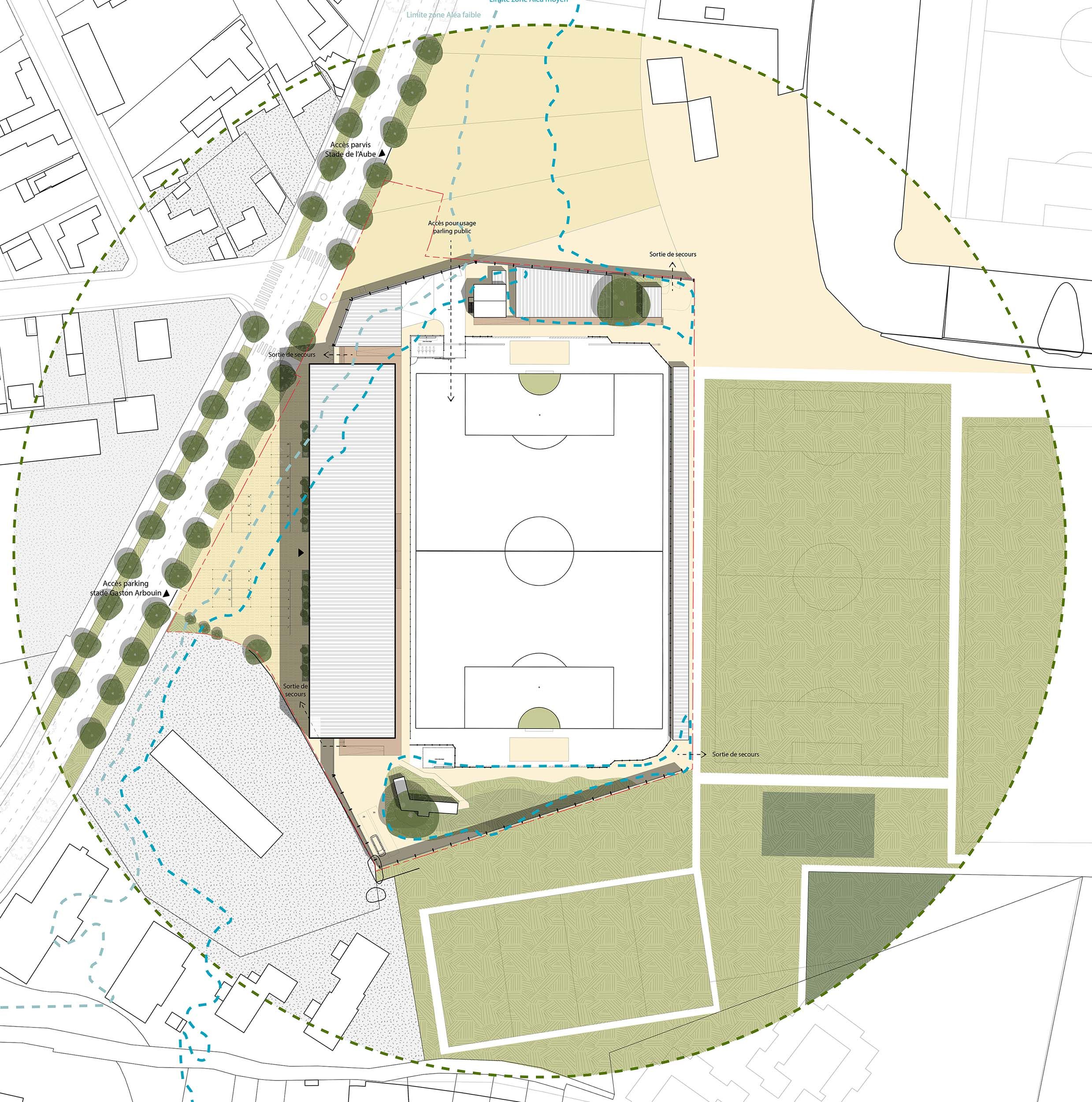 特鲁瓦的看台建筑-3