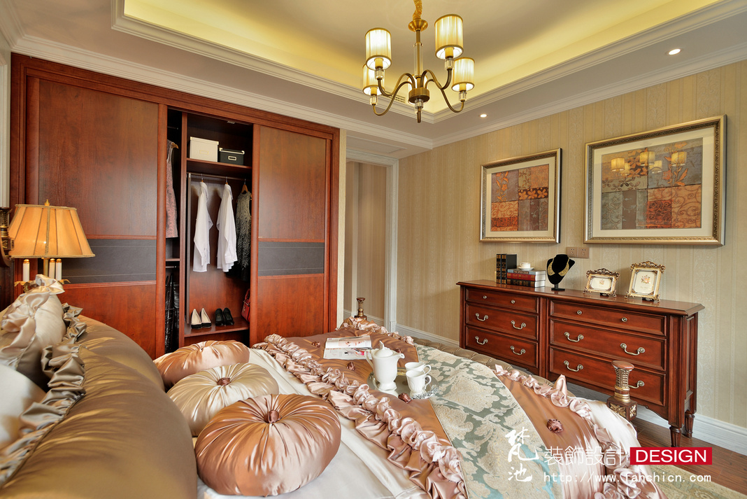 泰州景范康城 90㎡美式样板间 | 复古与活力的完美结合-22