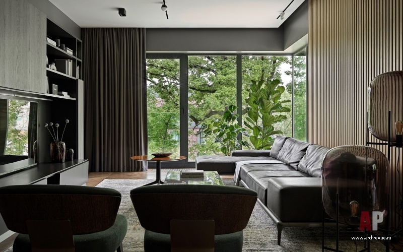 ЖК «Парк Рублево»三室公寓室内设计丨Шапошников Михаил-9