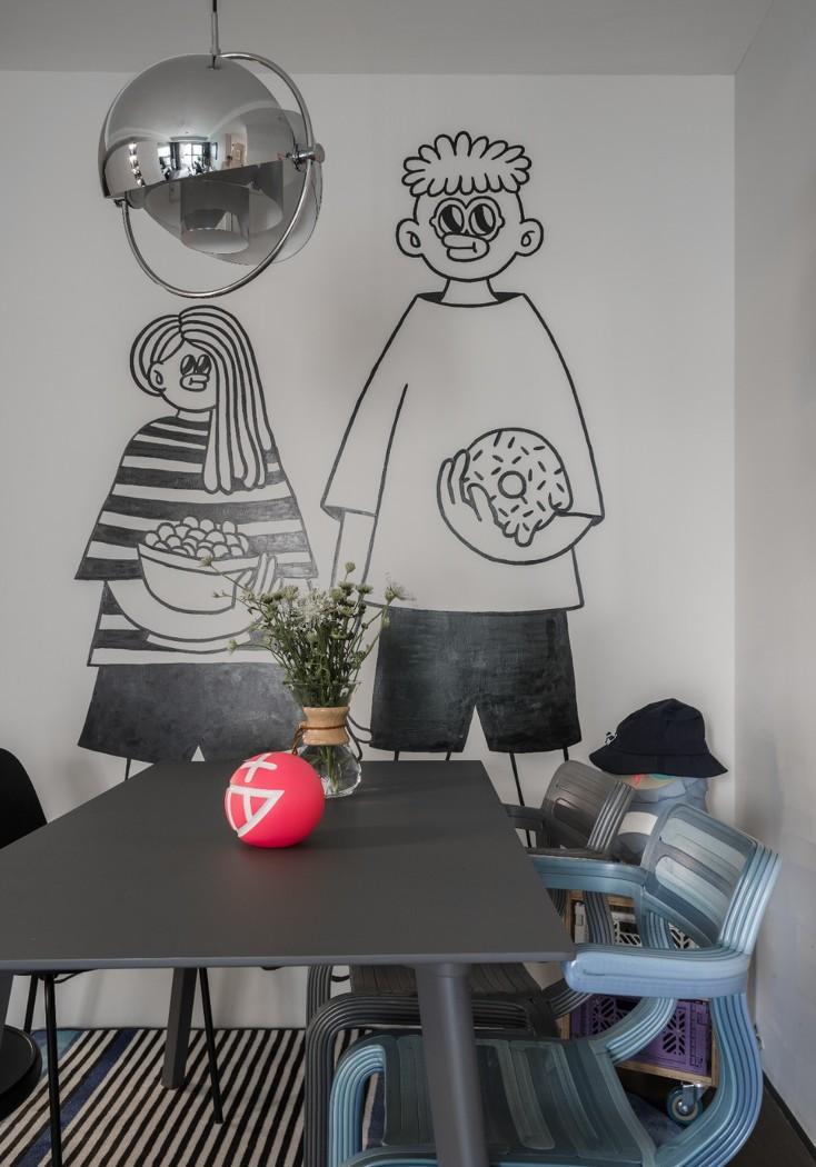 FF-DESIGN 潮牌便利店风家居设计,收纳与艺术完美融合-12