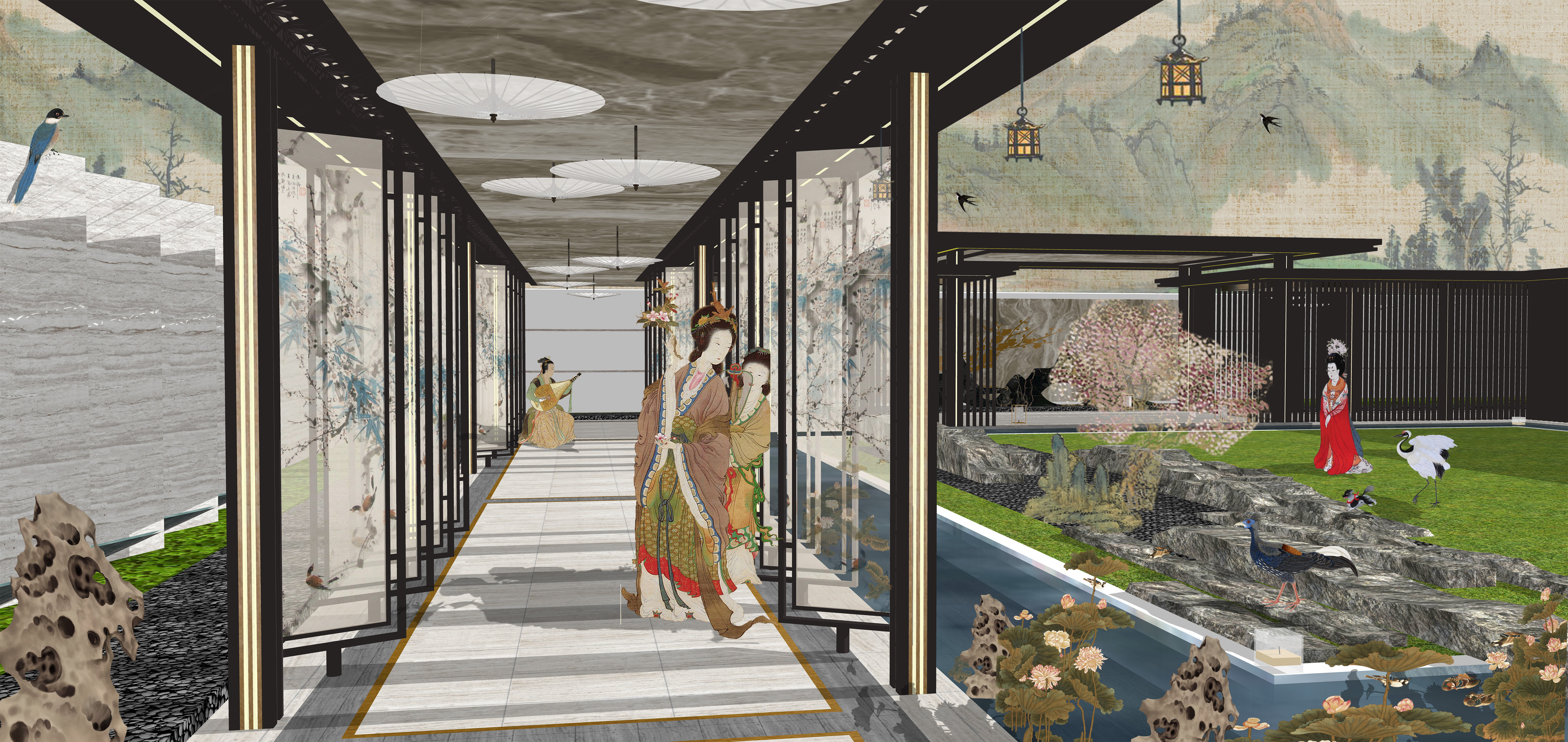 景观设计古代风格作品集-20