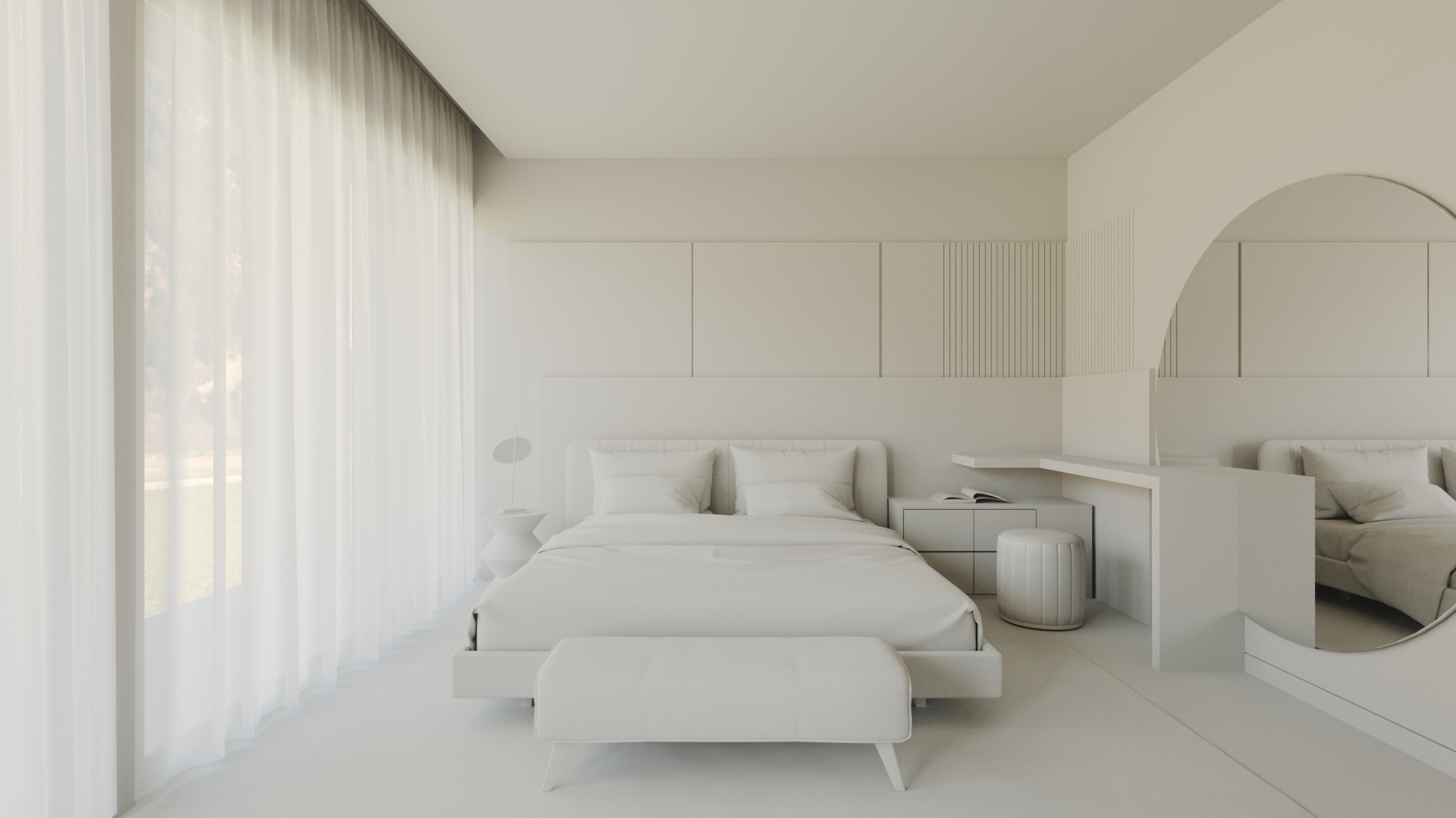 Essência Visual: Estudo Volumétrico de Interiores-6