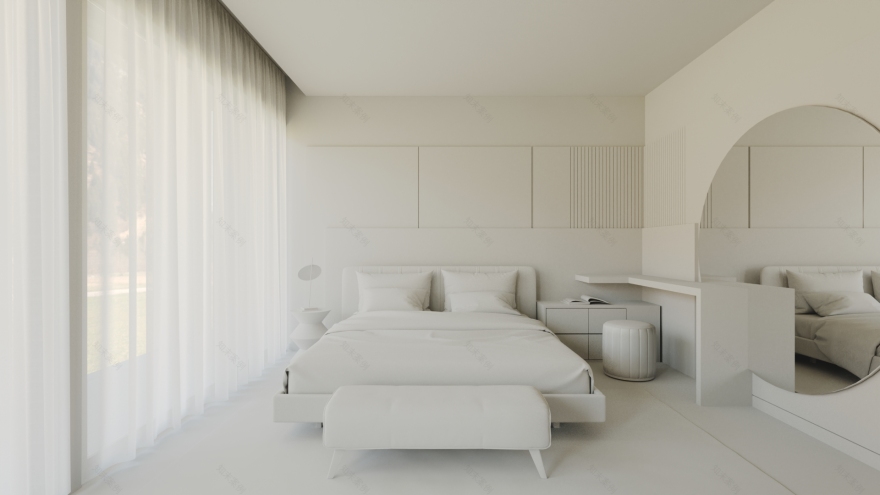 Essência Visual: Estudo Volumétrico de Interiores-6