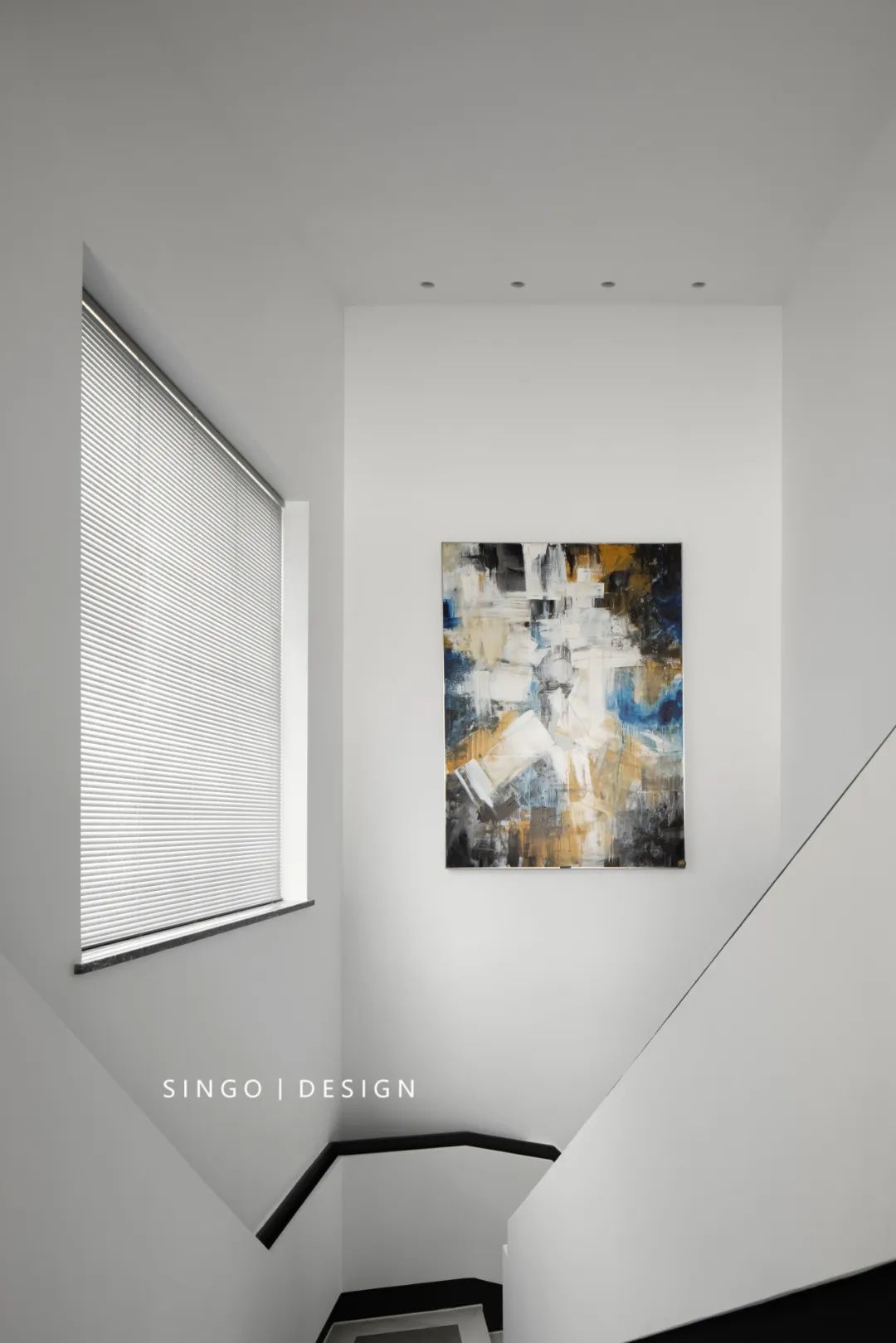 420㎡现代风格| 形与色构建空间艺术感-21