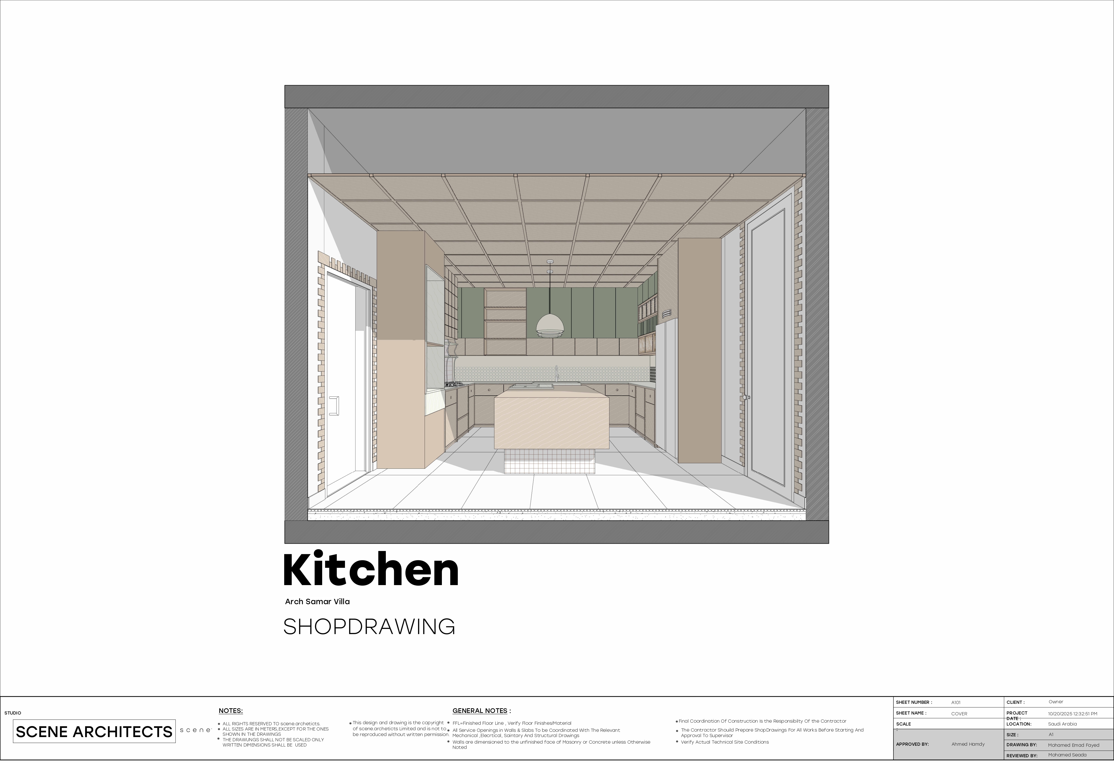 厨房设计项目丨Scene Architects-4