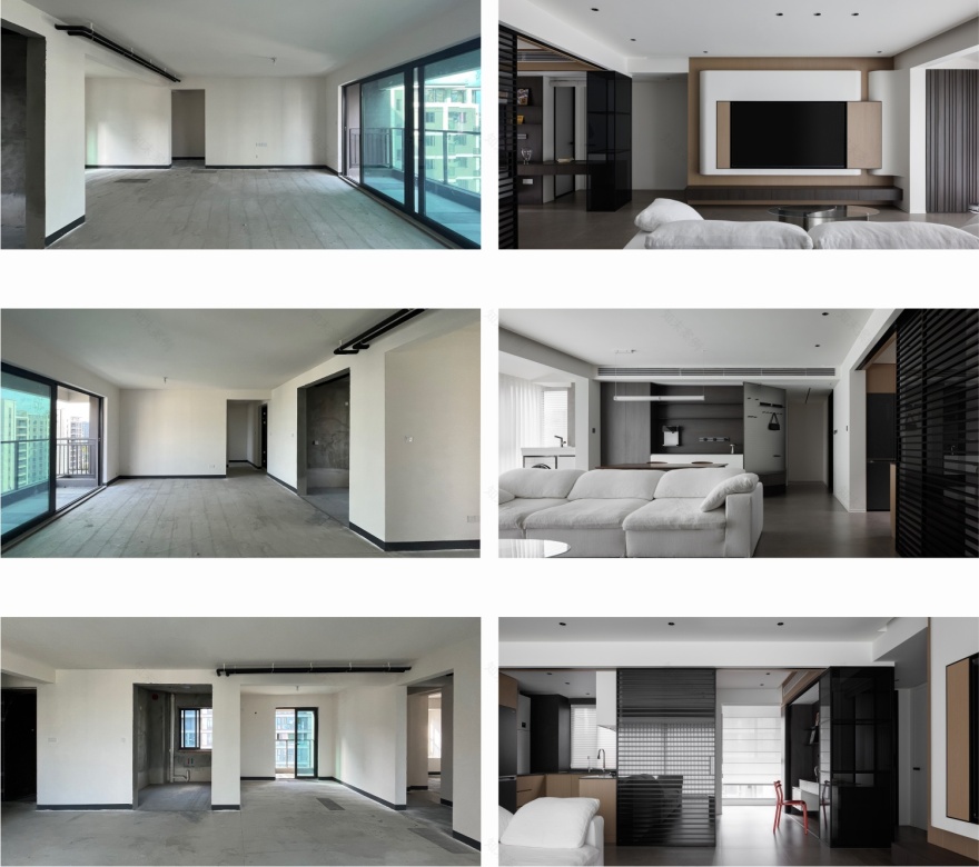 《谧径漫步》成都 137㎡现代极简设计丨中国成都丨宏福樘设计-38