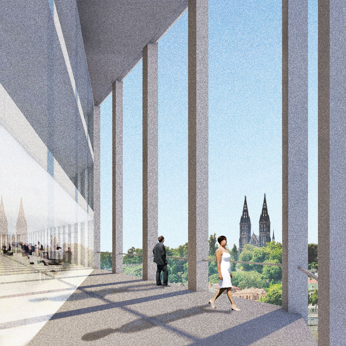 Headquarters der Česká Spořitelna Campus Smíchov South, Prag – Kleihues + Kleihues-15