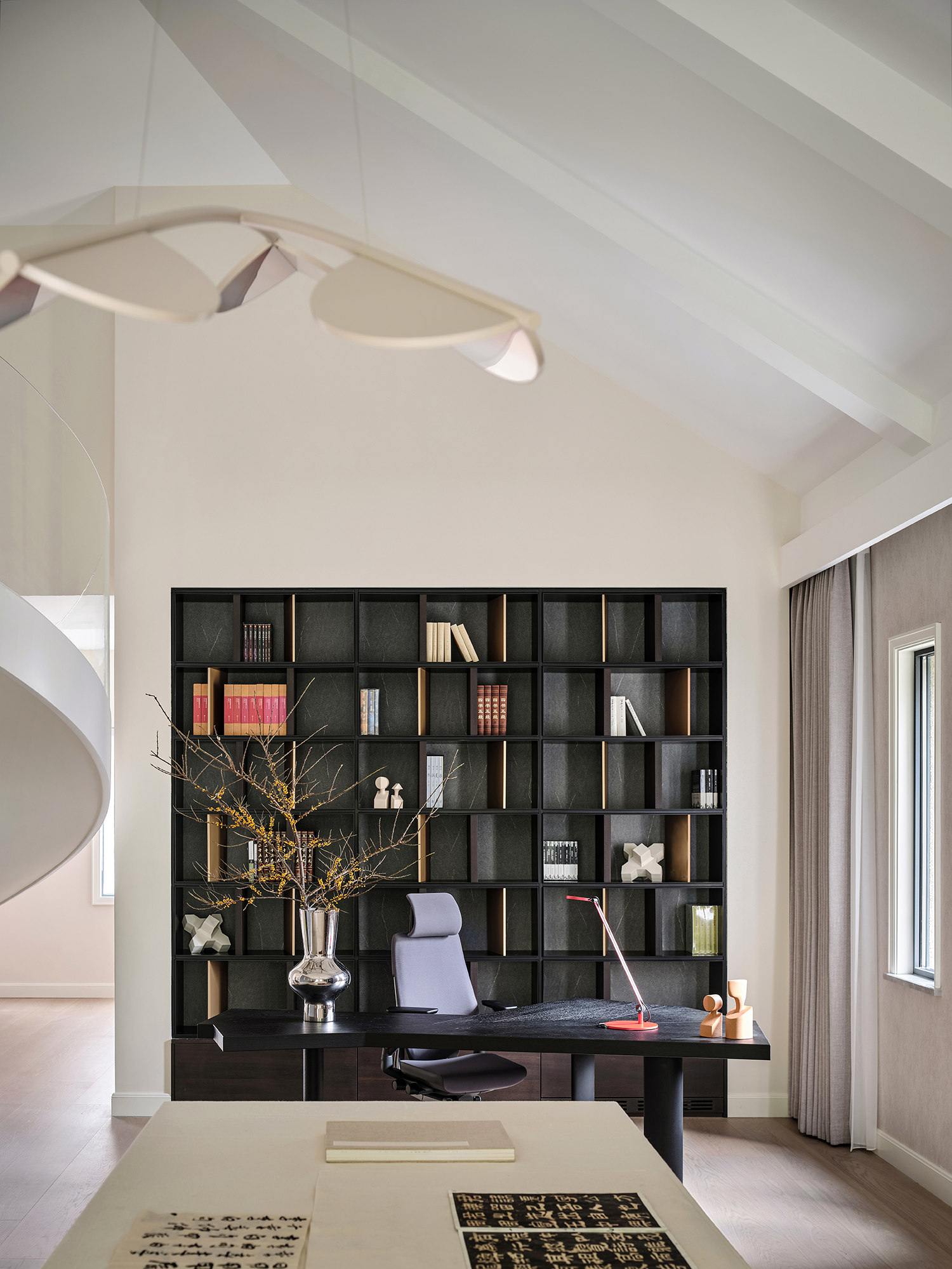 四川成都·锦官新城1000㎡ 森系自然住宅设计丨中国成都丨STUDIO.Y室内设计事务所-122