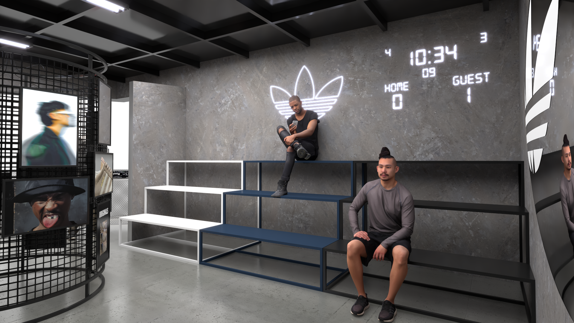 ADIDAS POP UP STORE / FEP 2024-6