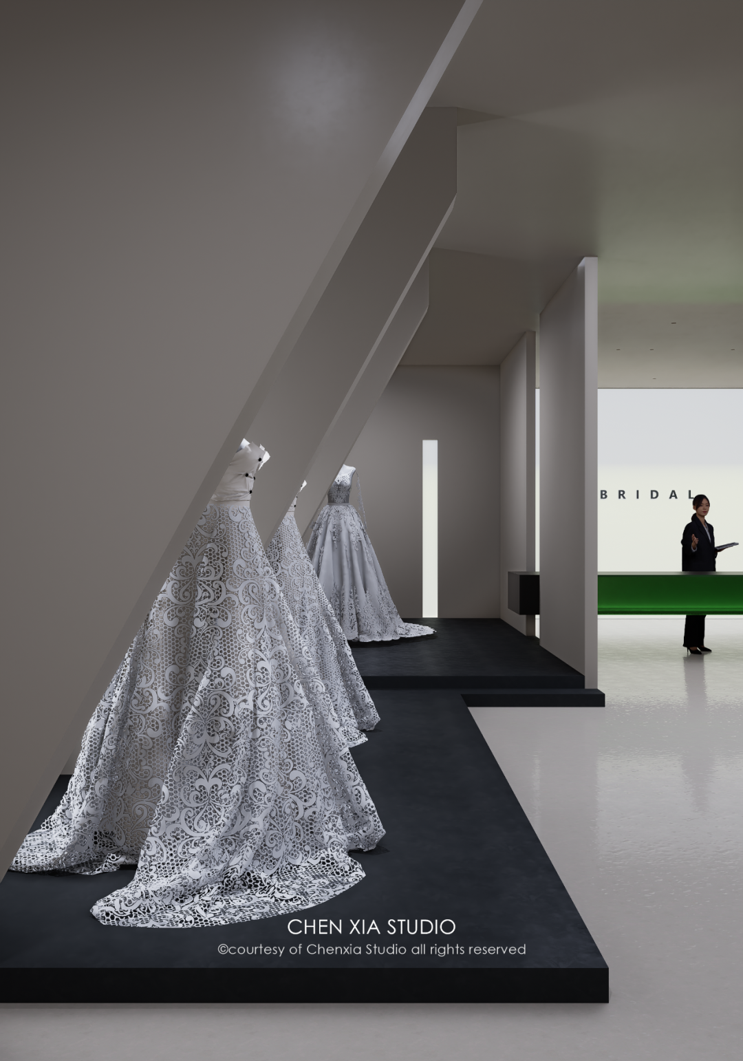 KATIES 卡帝斯婚纱艺术中心丨中国淮安丨辰夏空间规划-22