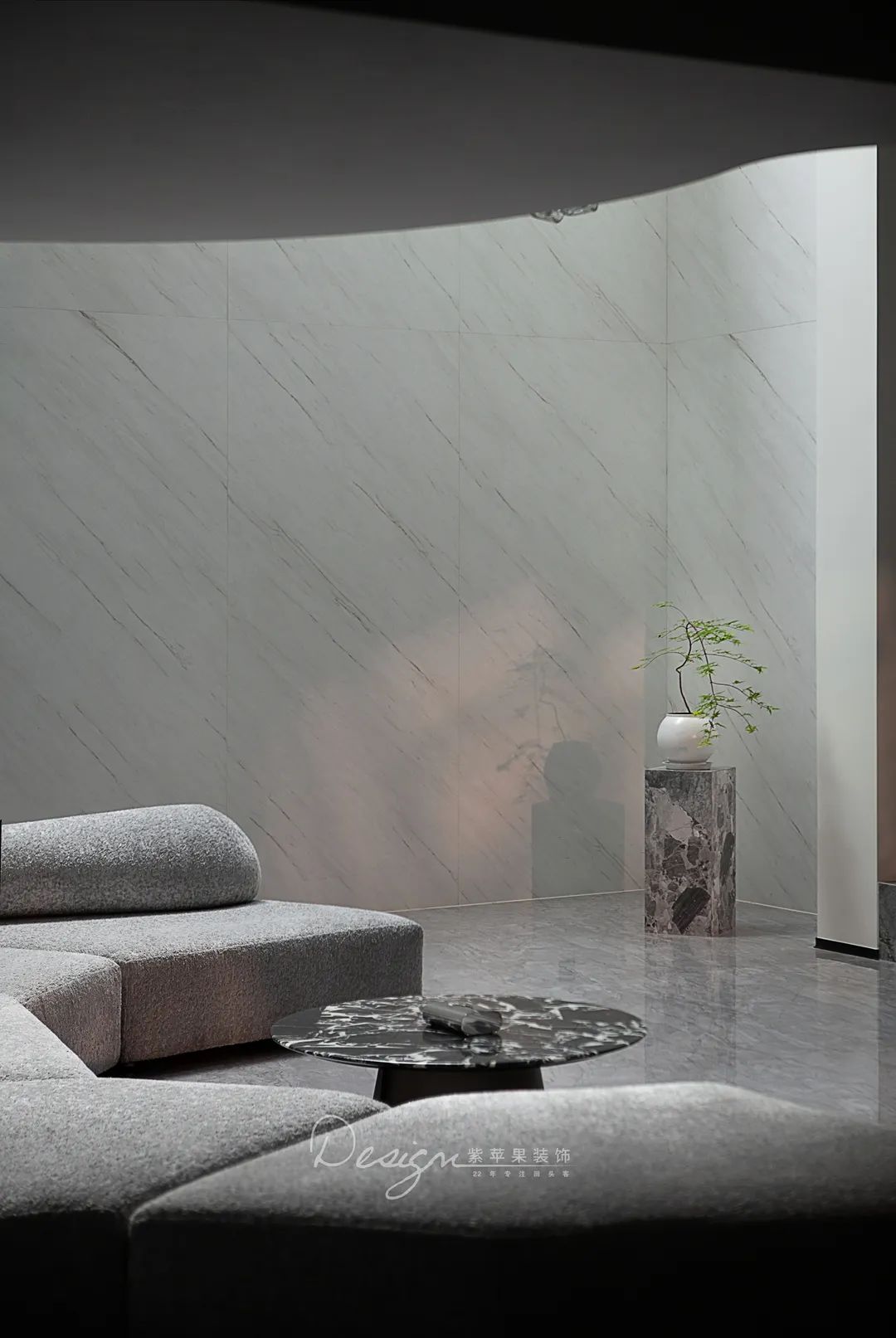 400㎡现代风超现实可居住艺术空间丨紫苹果全案设计-33