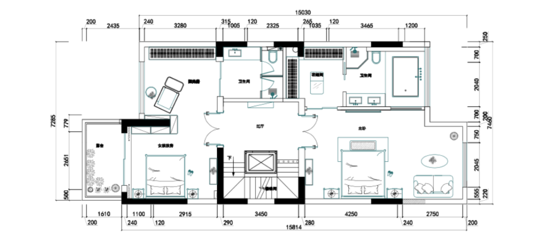 绿地国际生态城意式极简别墅设计丨青马别墅设计-56