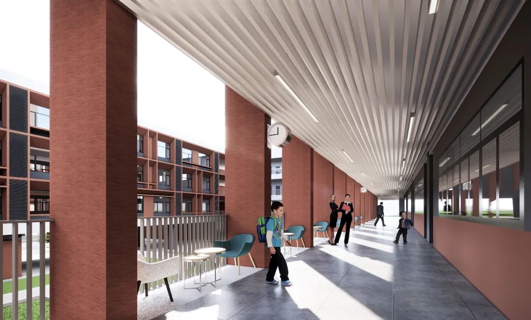  厚石设计丨安徽 九年一贯制学校  建筑设计 丨中国安徽-57