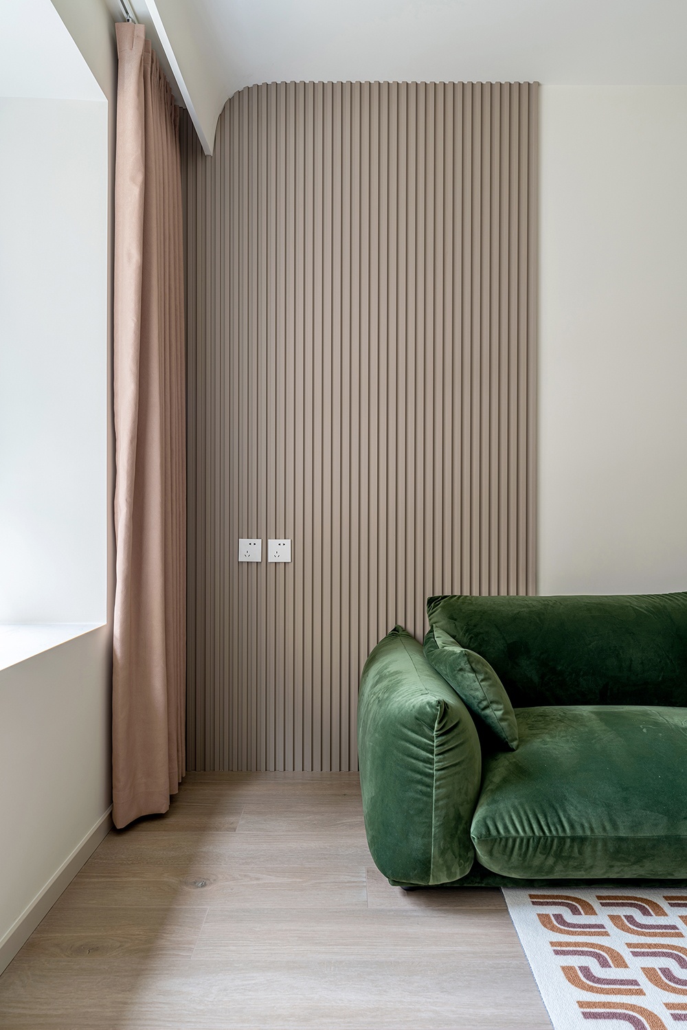 北京金隅学府89㎡复古原木风住宅设计丨中国北京丨久栖设计-15