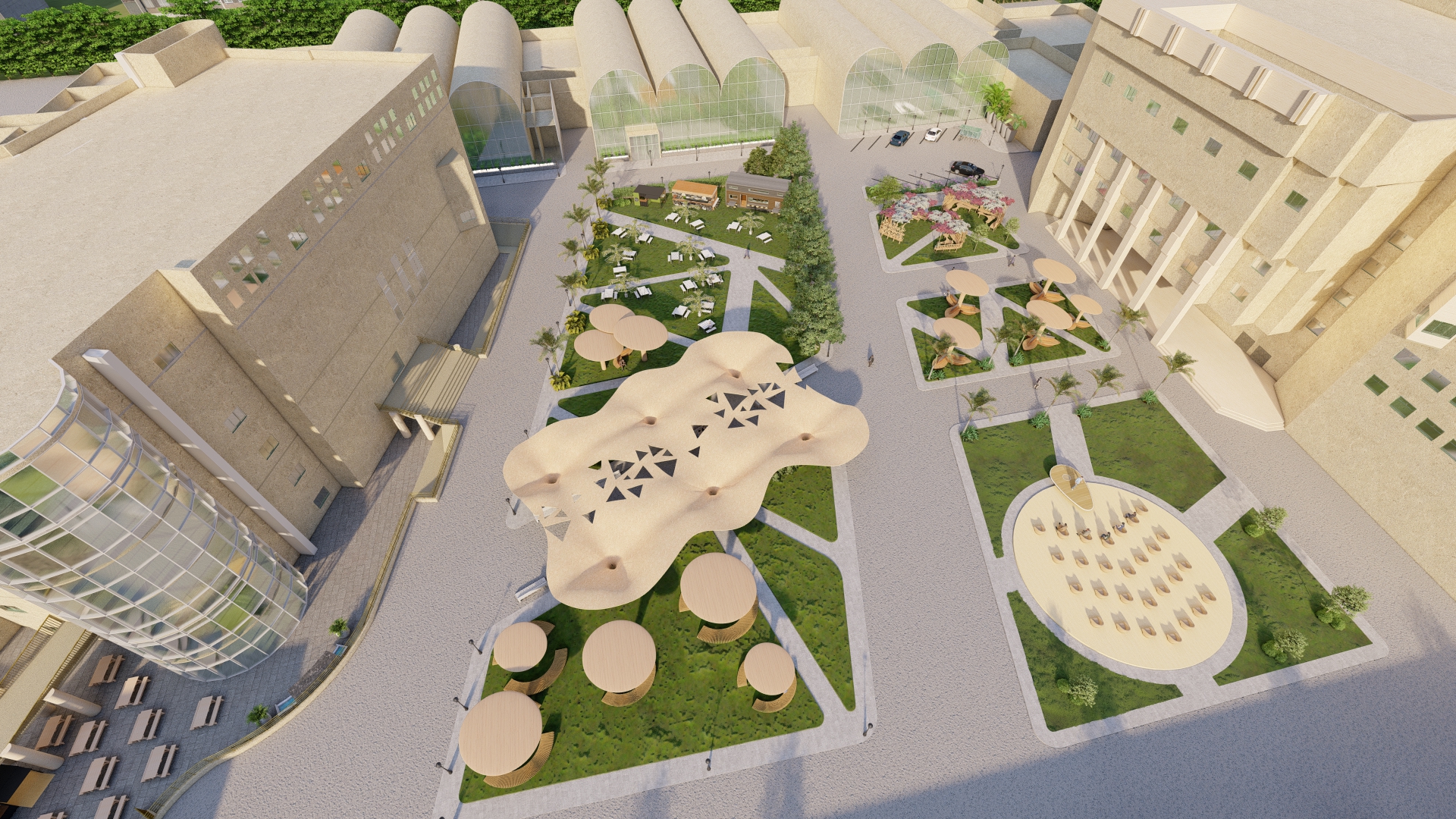 AlMatareya 学院景观重新设计-3