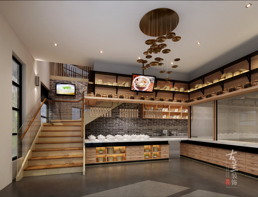 成都中餐厅装修设计专业特色中餐厅设计装修成都蓉城小馆-4