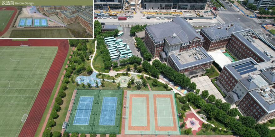 上海惠灵顿国际学校校园景观改造项目丨中国上海-67