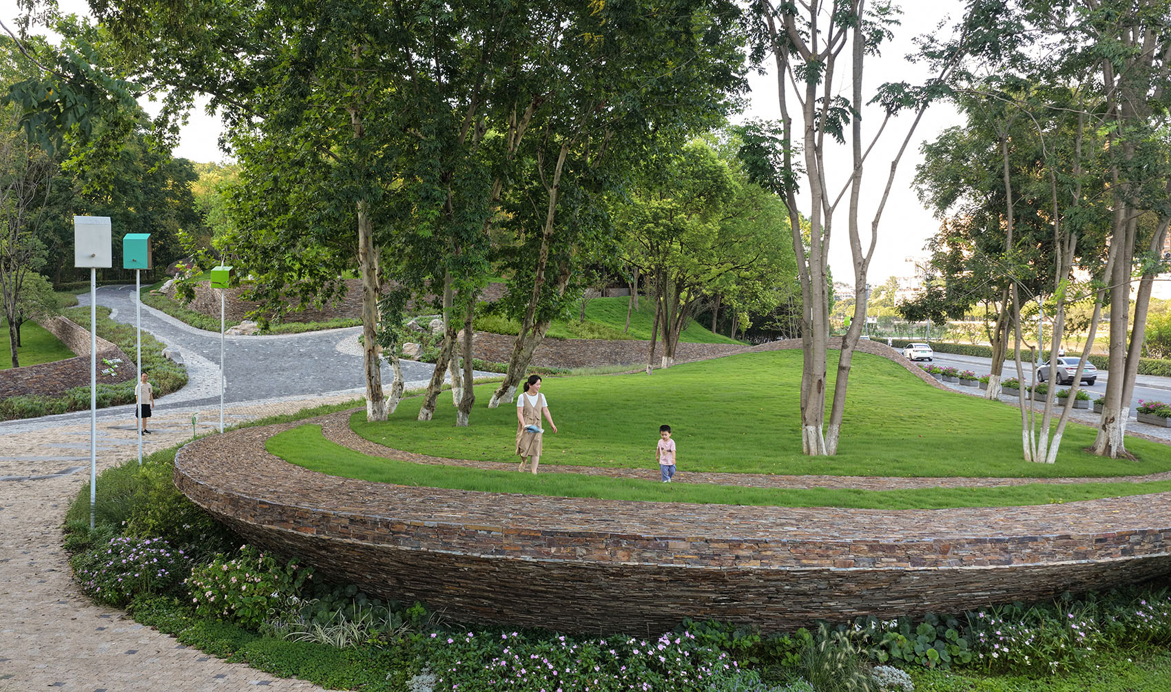 小溪塔森林公园丨中国宜昌丨HID翰地景观-80