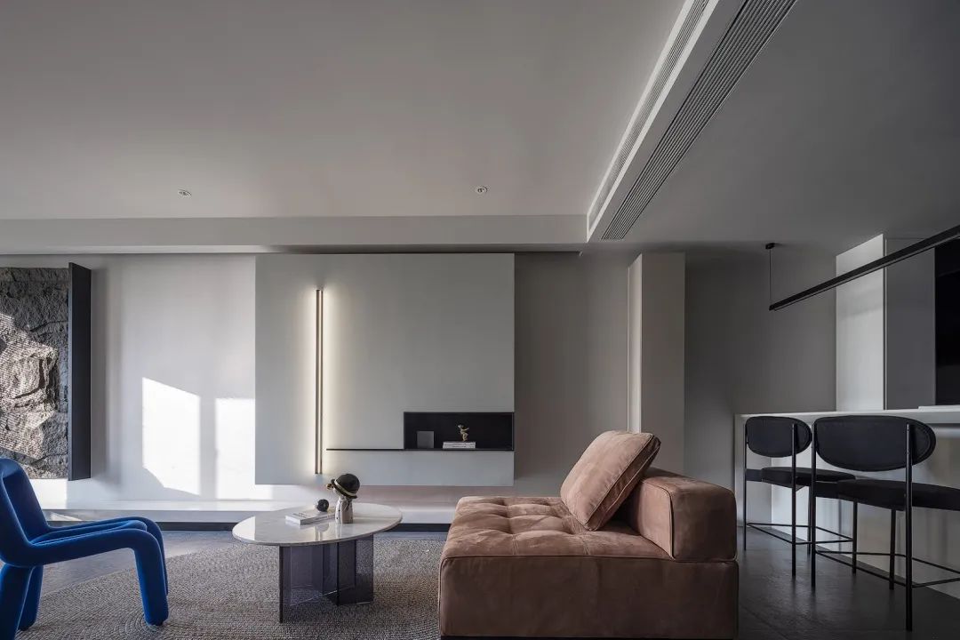 静谧深海蓝,游园般的住宅设计-5