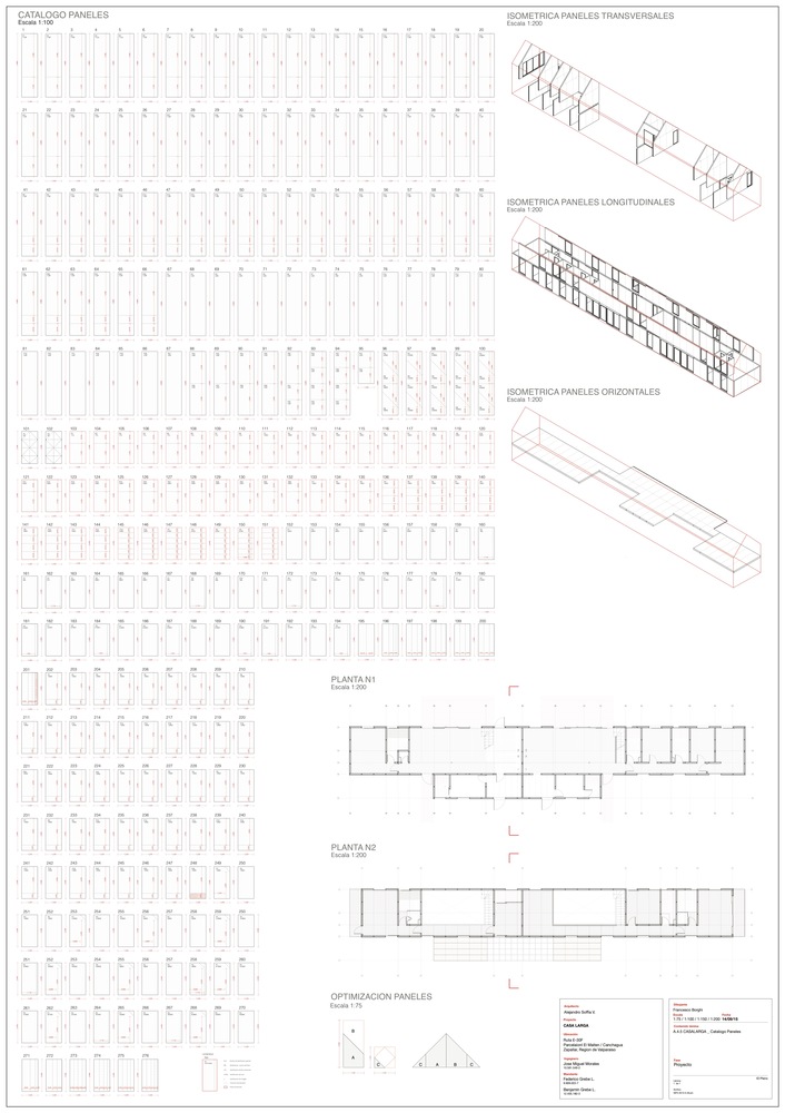 斜向模块化住宅 | 智利 Shotgun House-66